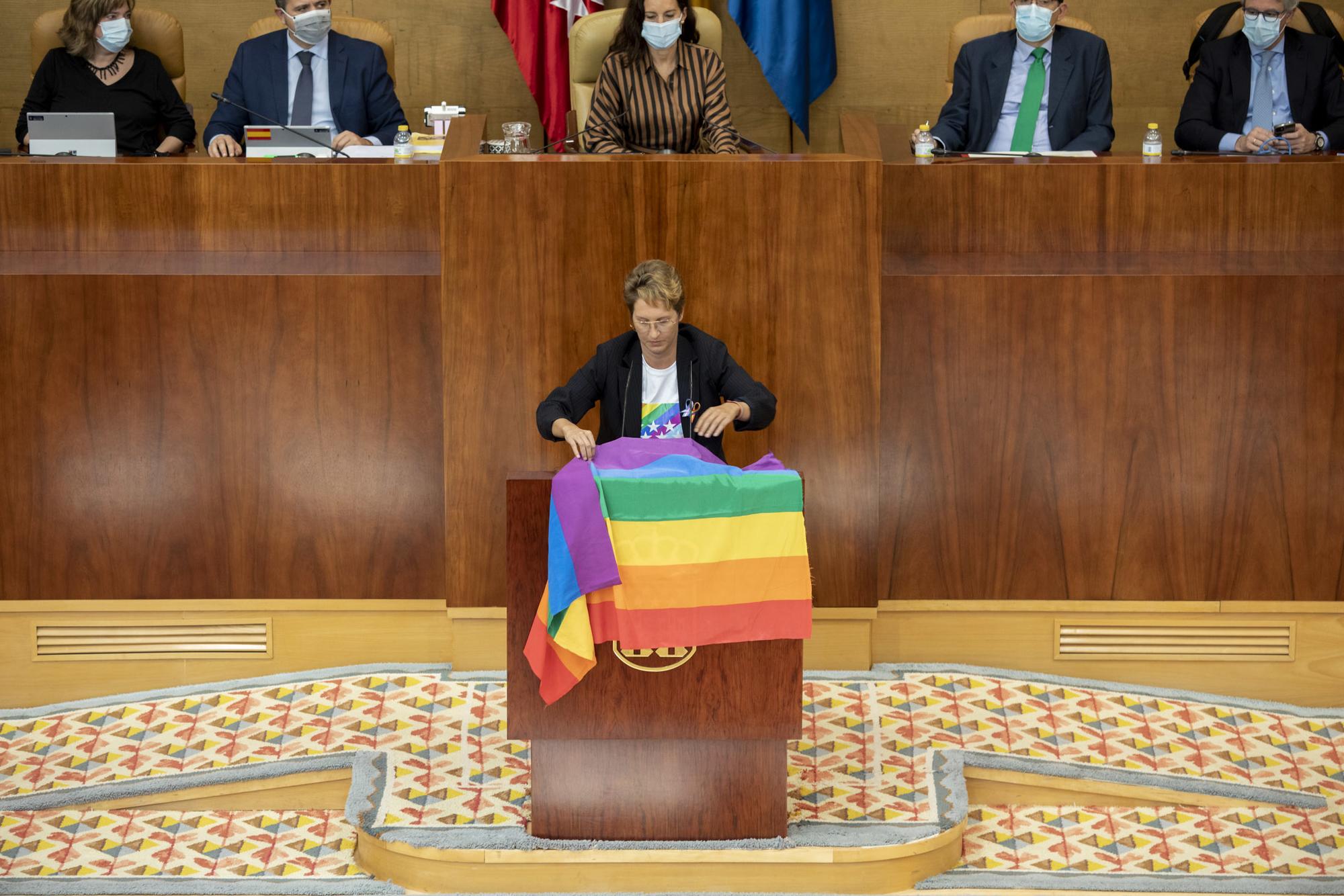 Asamblea de Madrid debate derogación leyes LGTBI - 4 Paloma García Villa