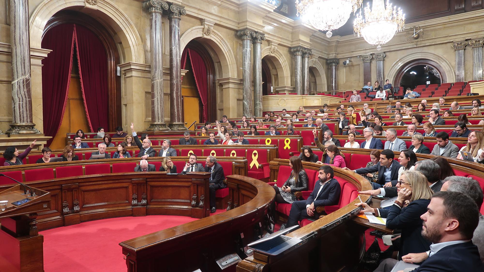 Pleno Parlament 22 Noviembre 2019