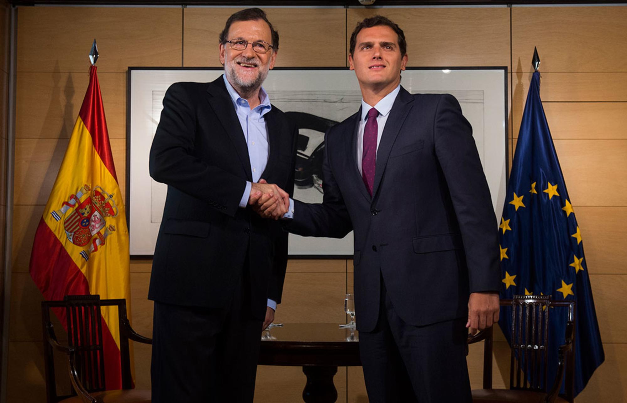 Rajoy Rivera Reunión