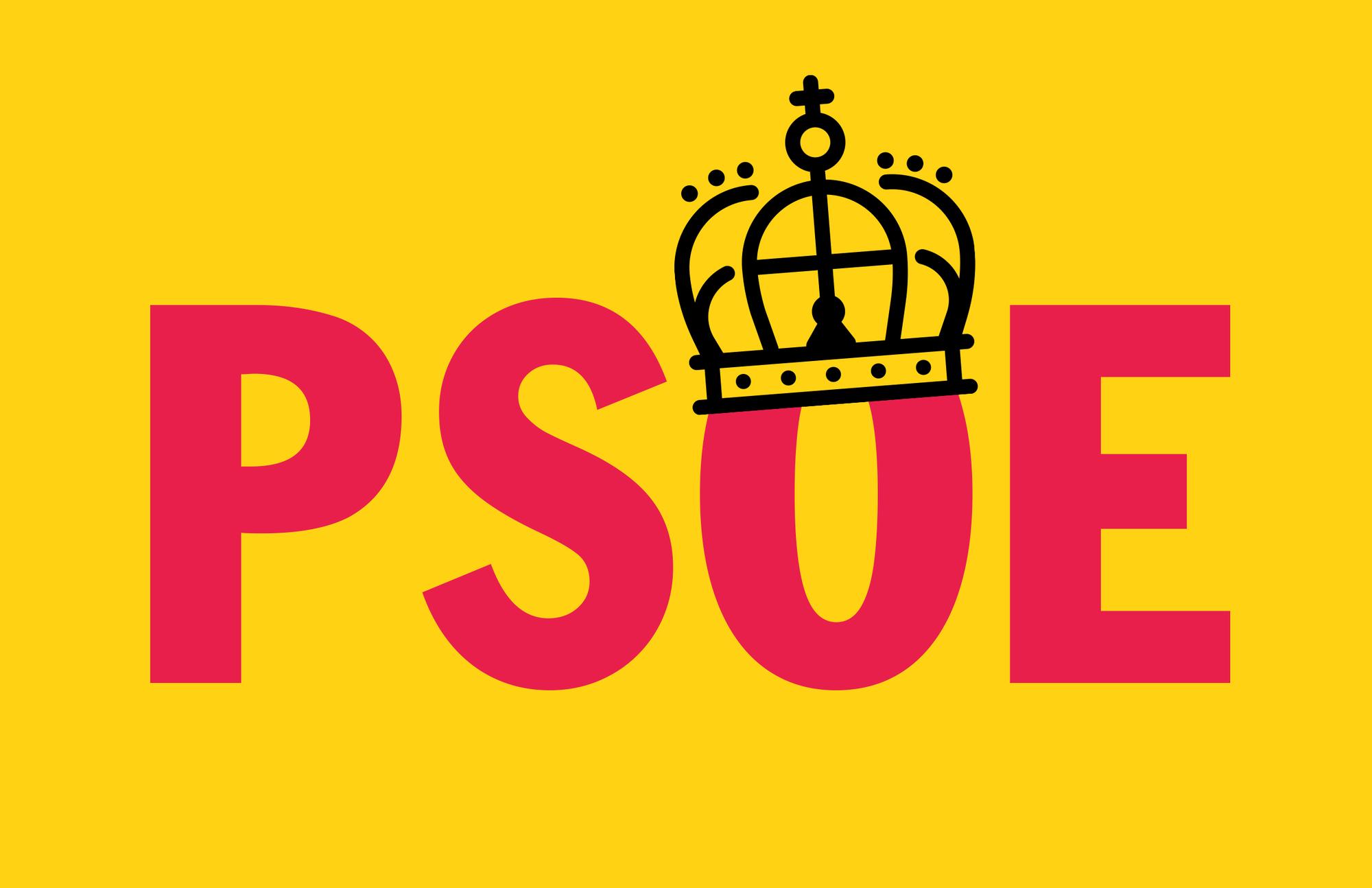 montaje PSOE monarquía