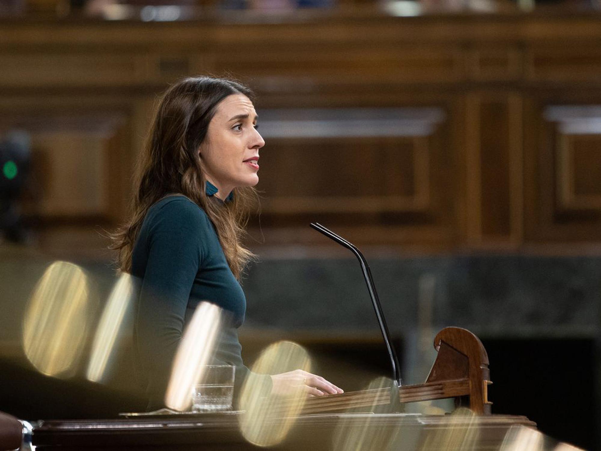 Irene Montero debate ley aborto