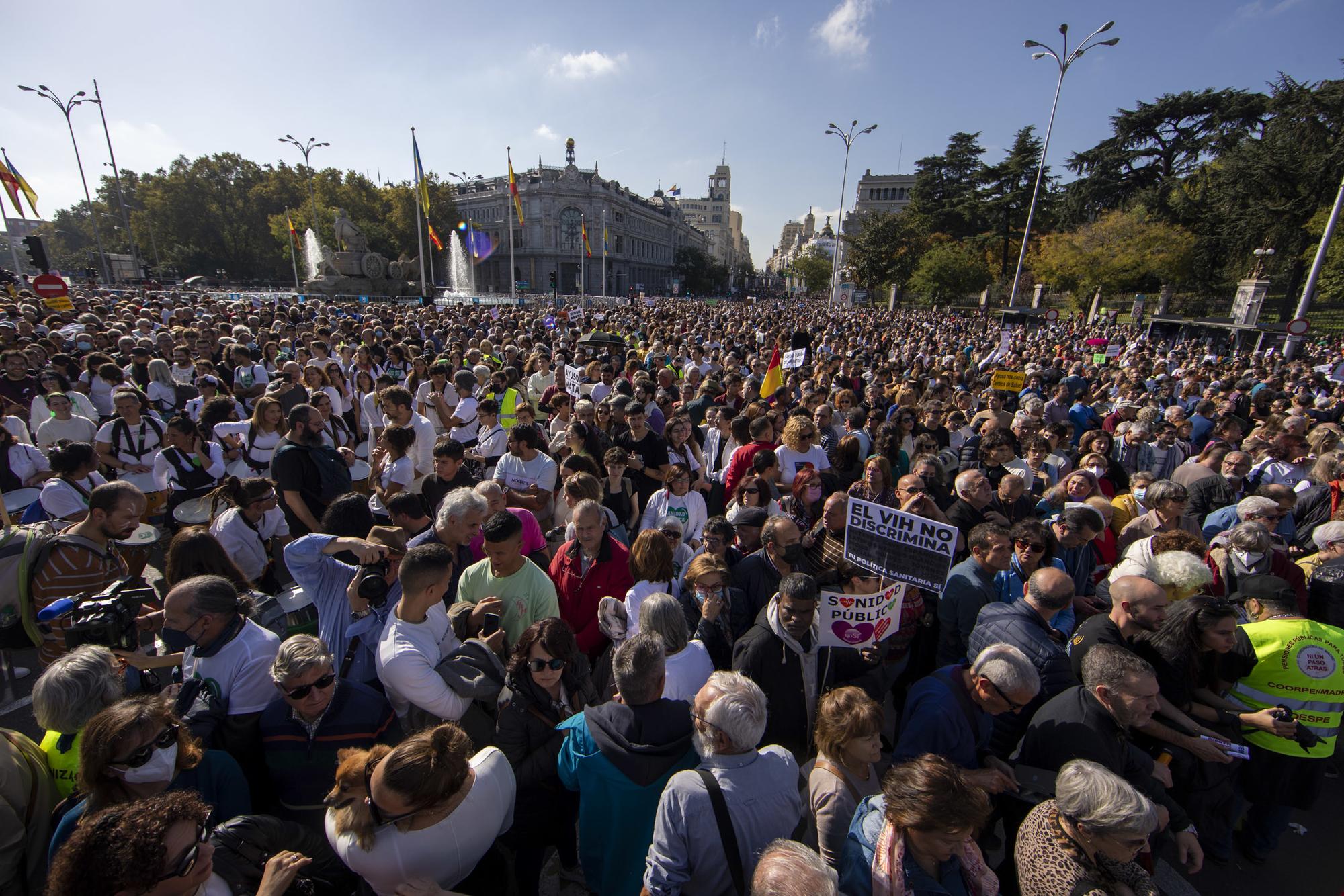 Manifestación por la Sanidad Pública en Madrid - 13