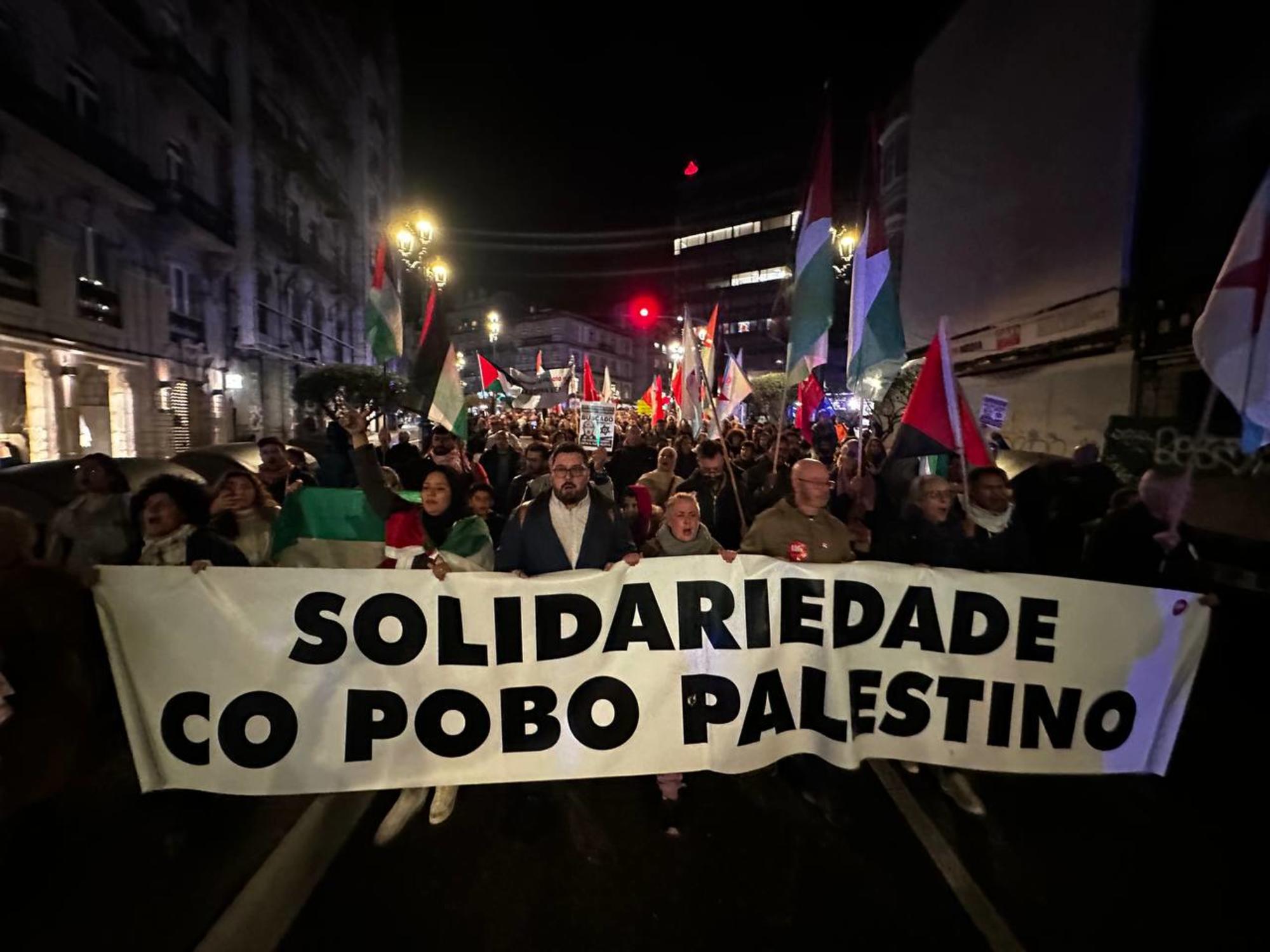 Manifestación palestina galiza 6 de novembro - 3