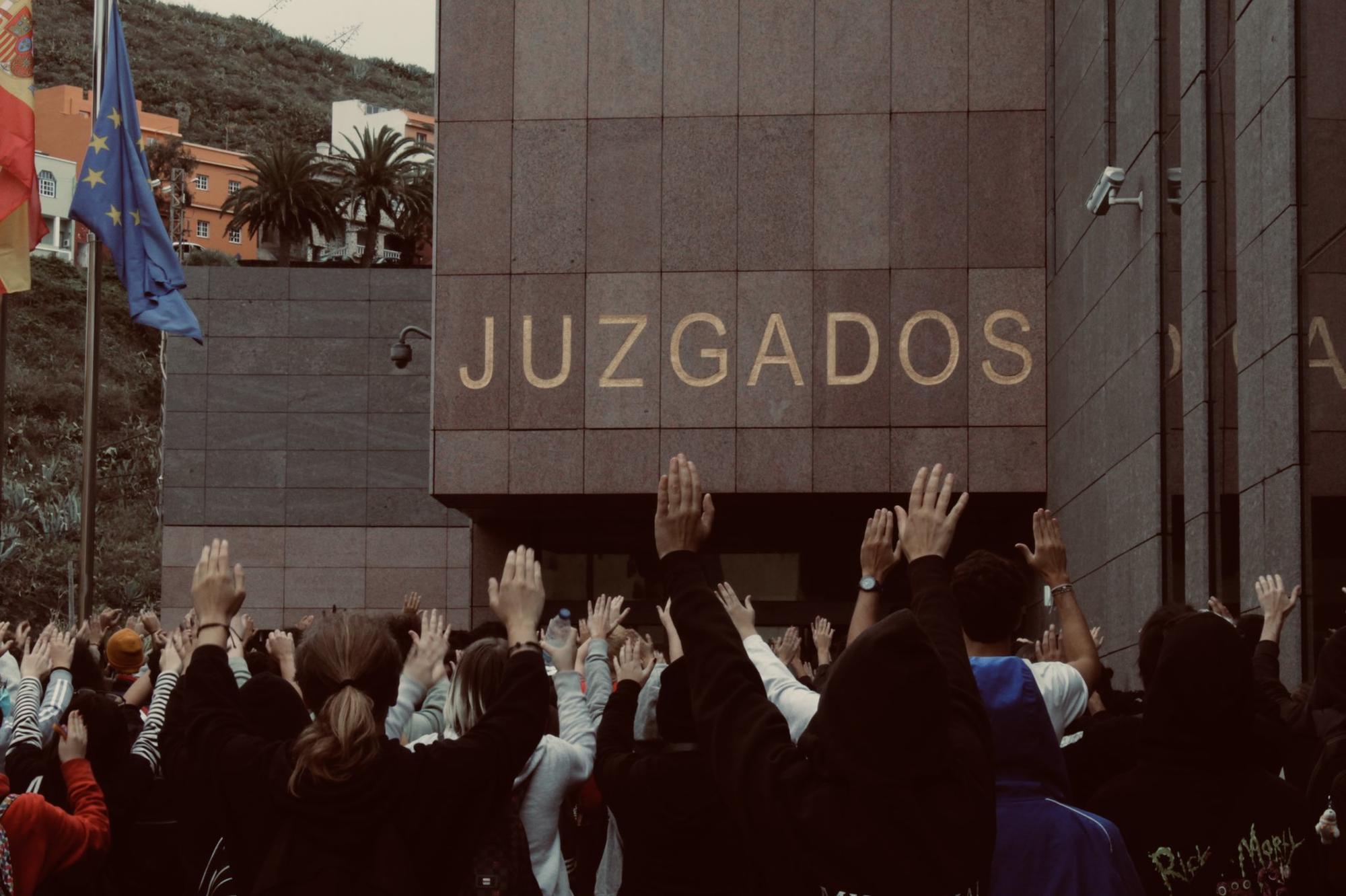 Concentración Juzgados La Laguna