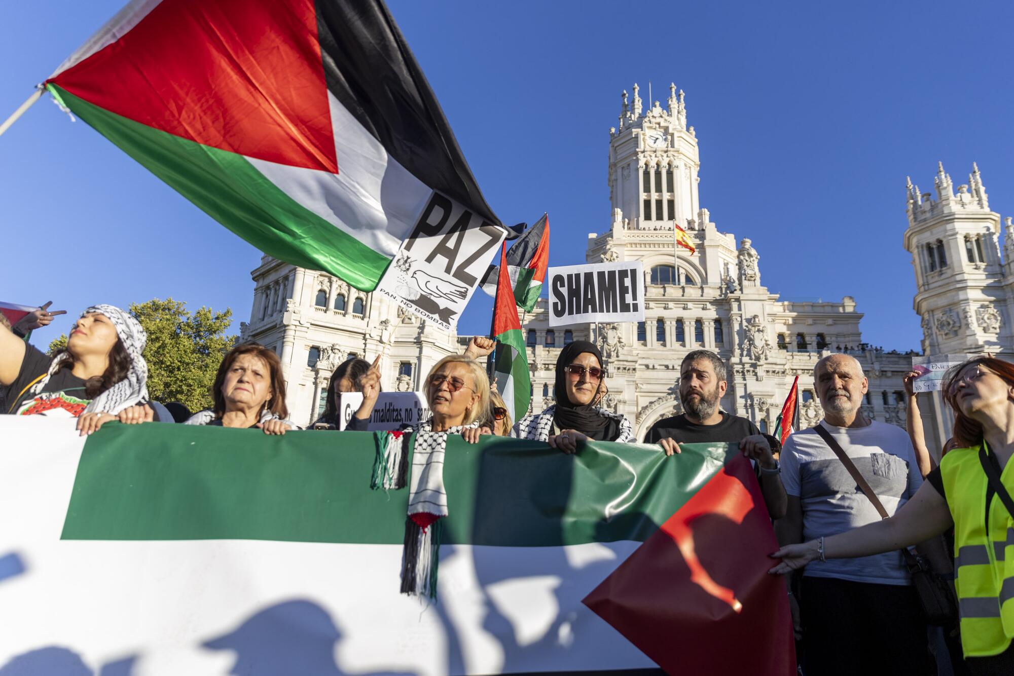 Manifestación Palestina 4 octubre Madrid - 4