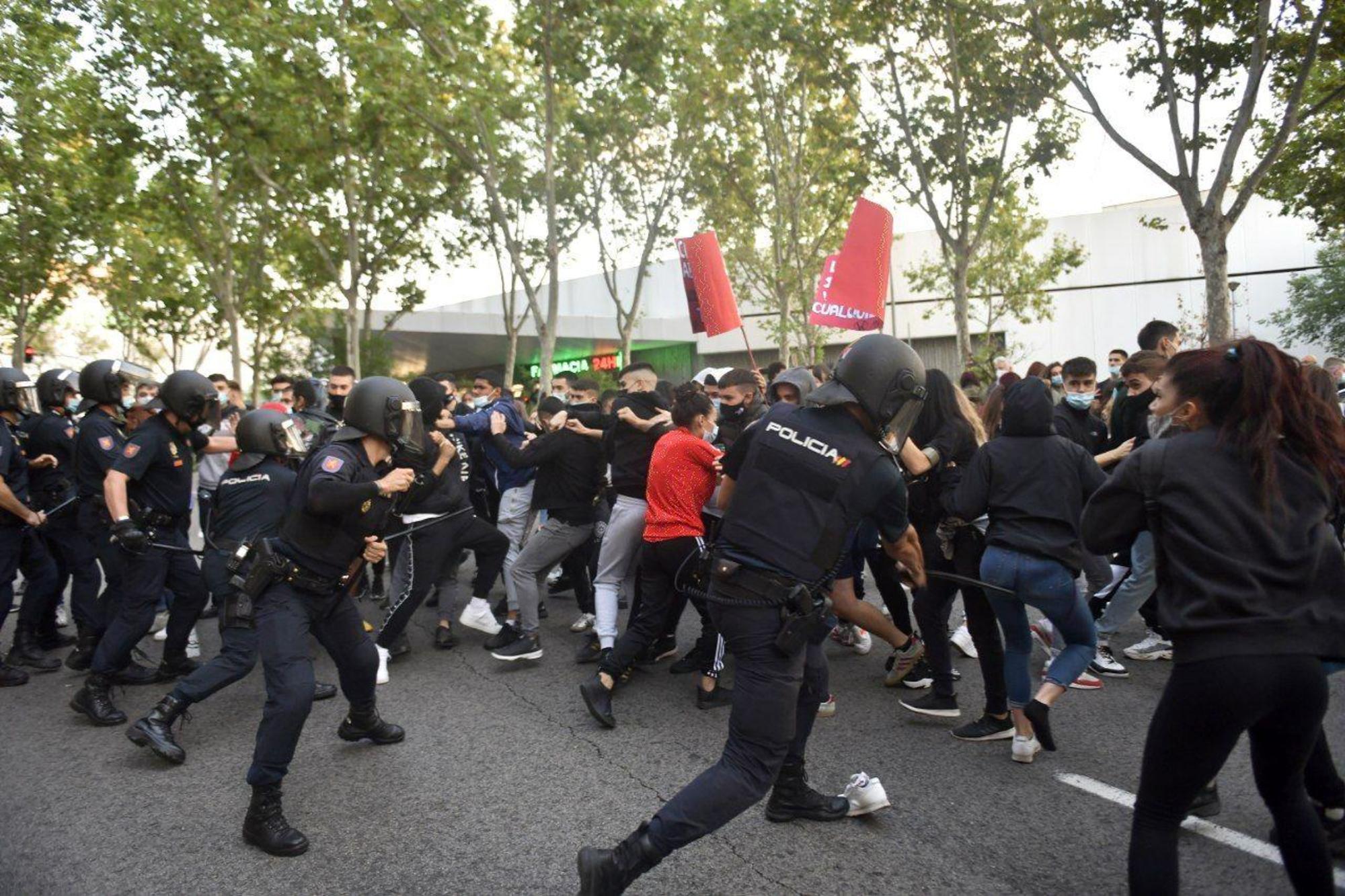 Cargas Vallecas Gago 24 sept