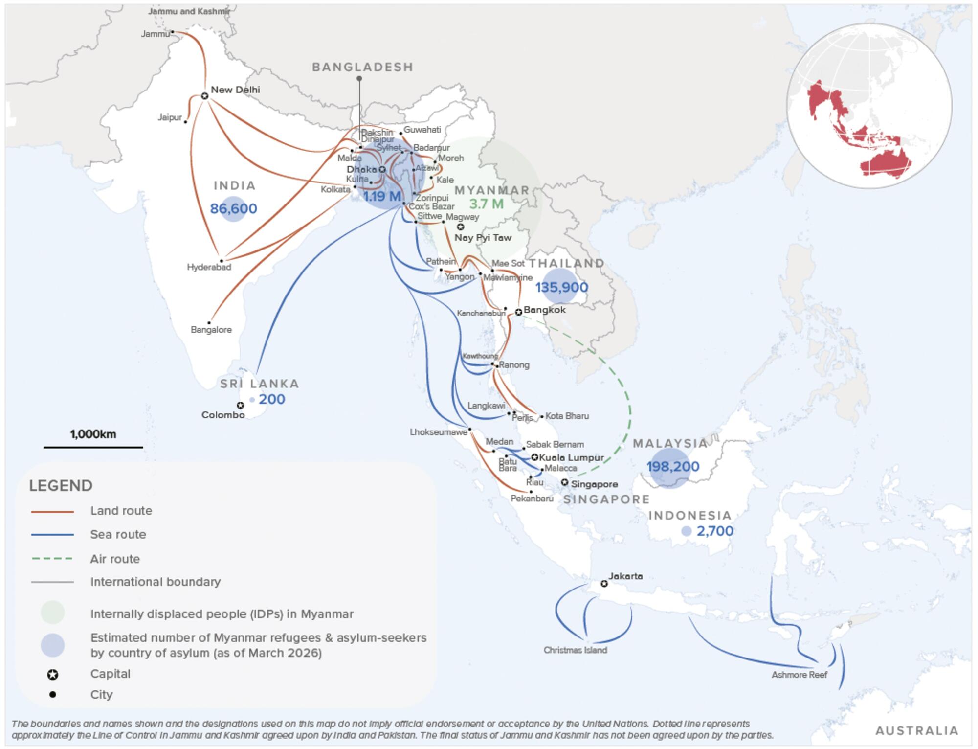 Refugees Myanmar