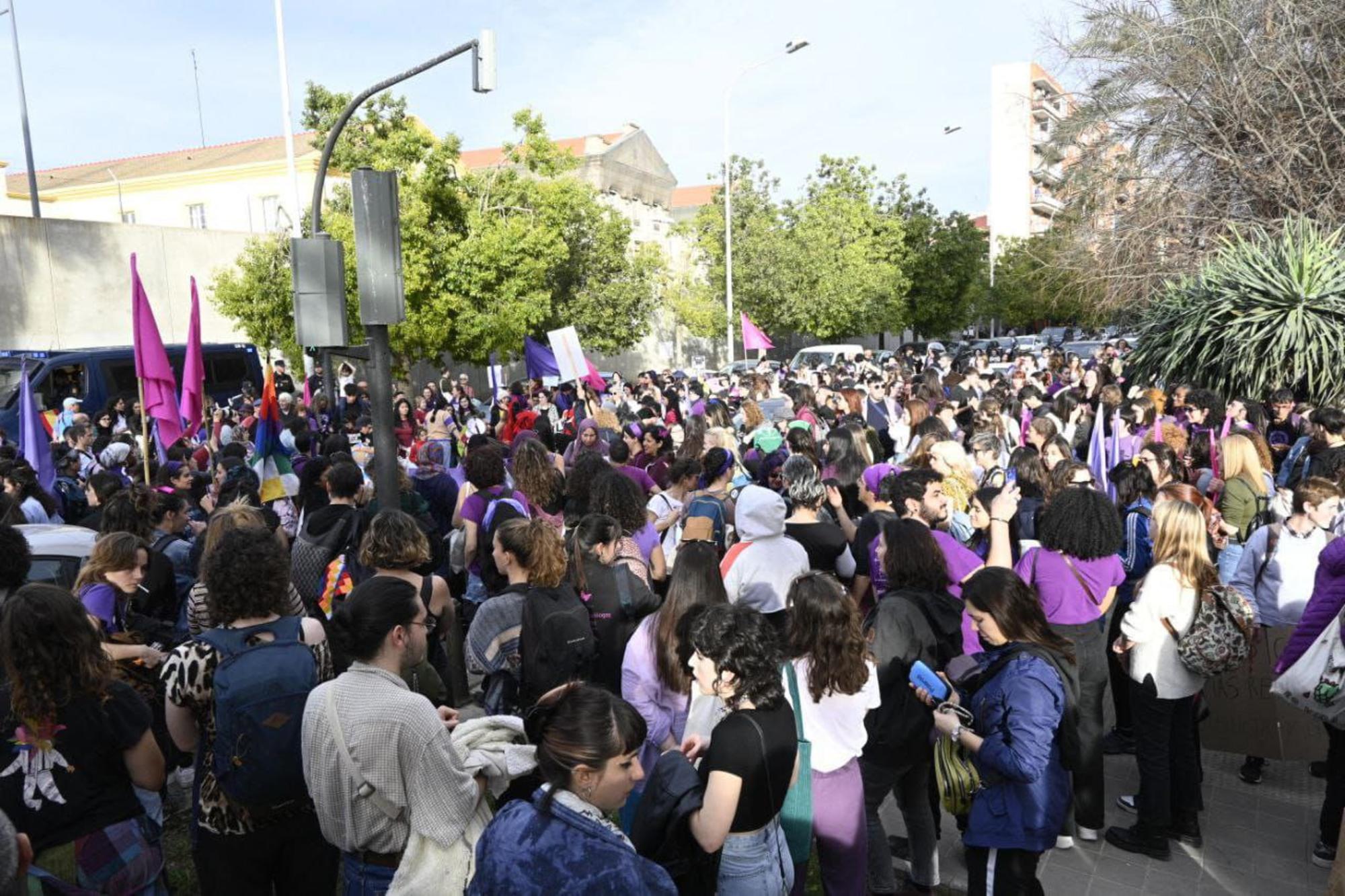 Arranca la manifestación del 8M en Valencia