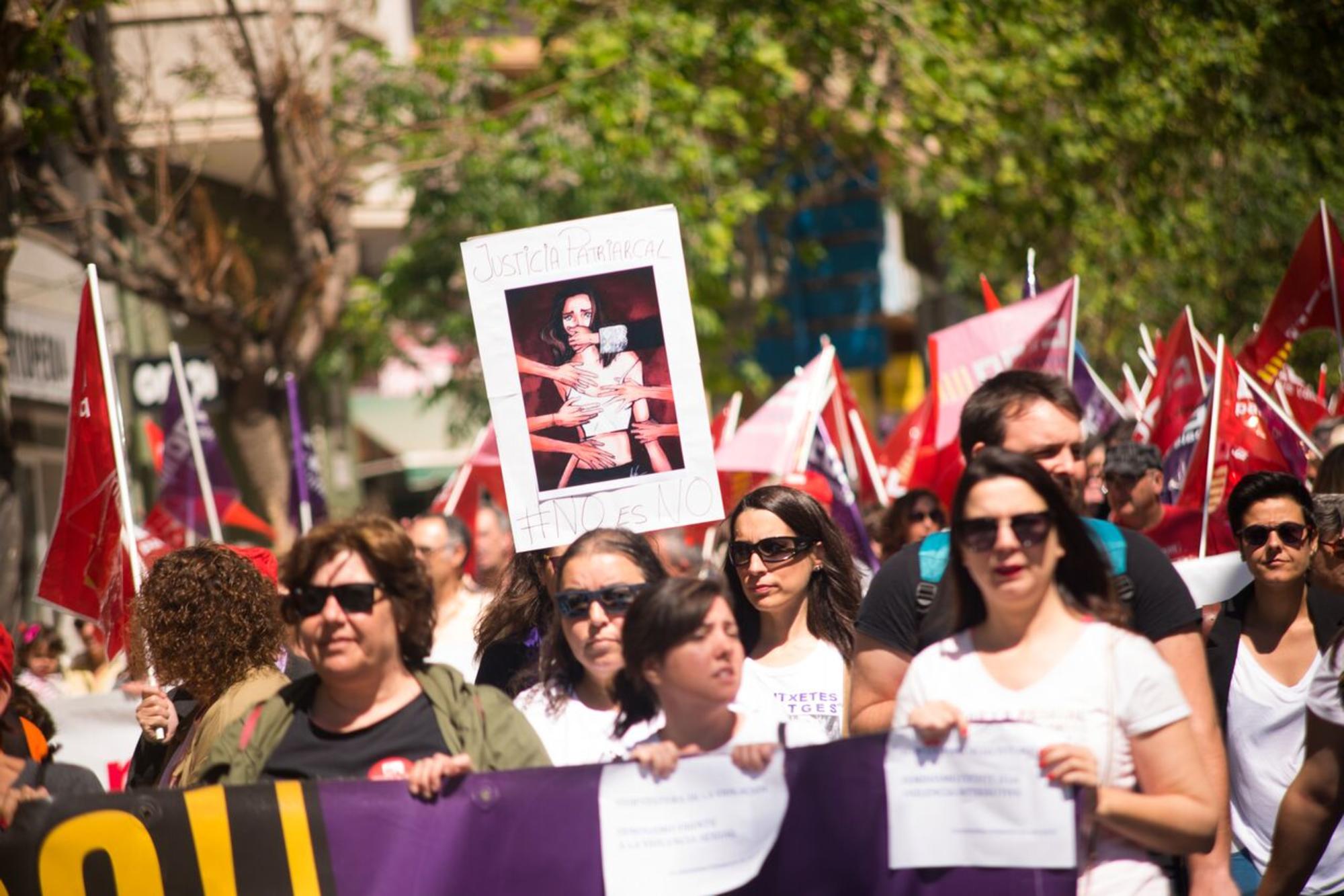 Manifestación 1M Alacant 4 Manada