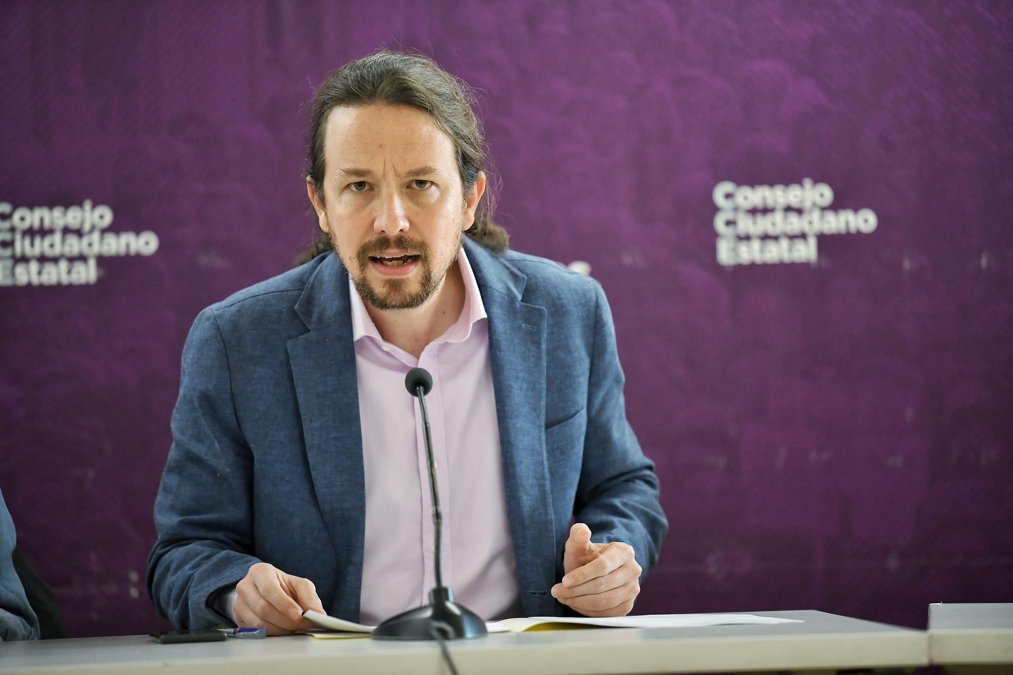 Pablo Iglesias marzo 2020