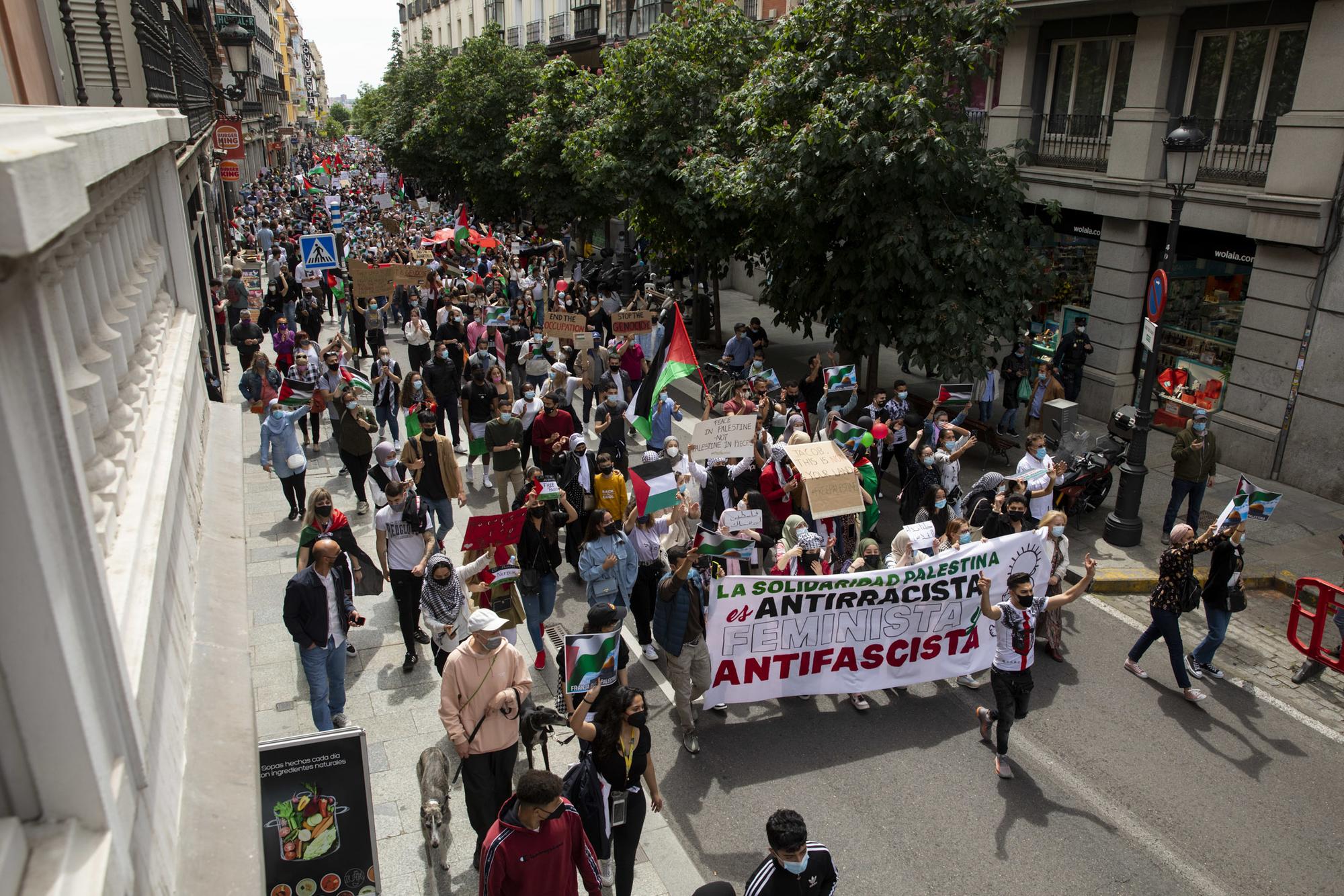 Manifestacion bombas Israel Palestina - 7