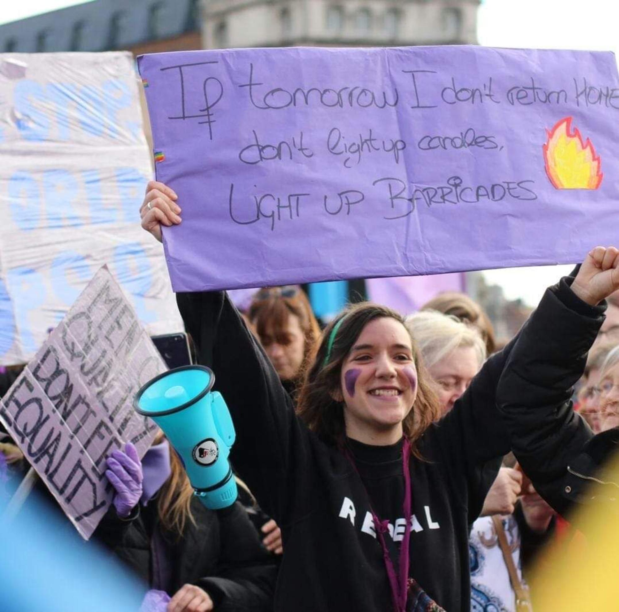 Nerea Fernández Manifestación 