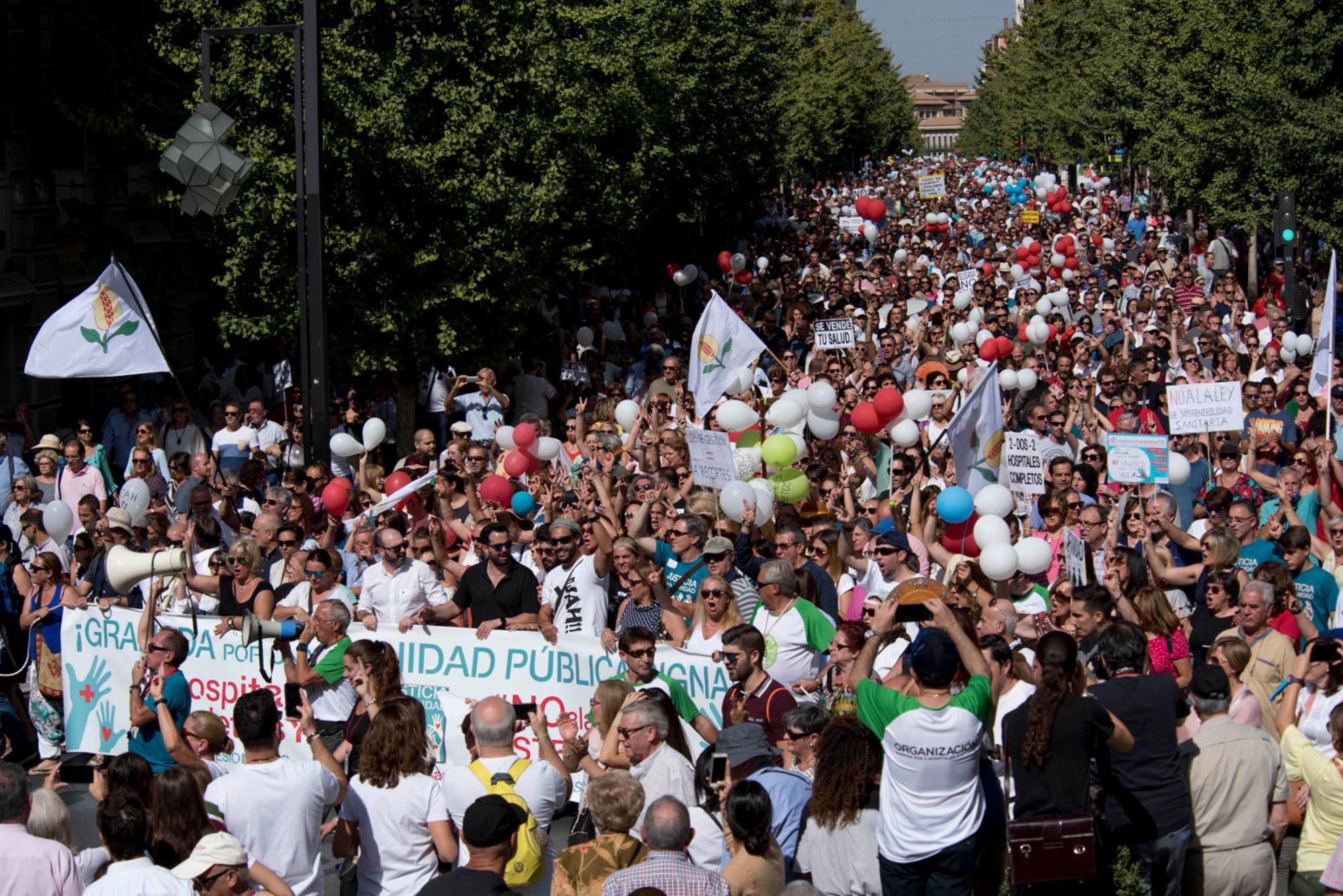 Manifestación Sanidad
