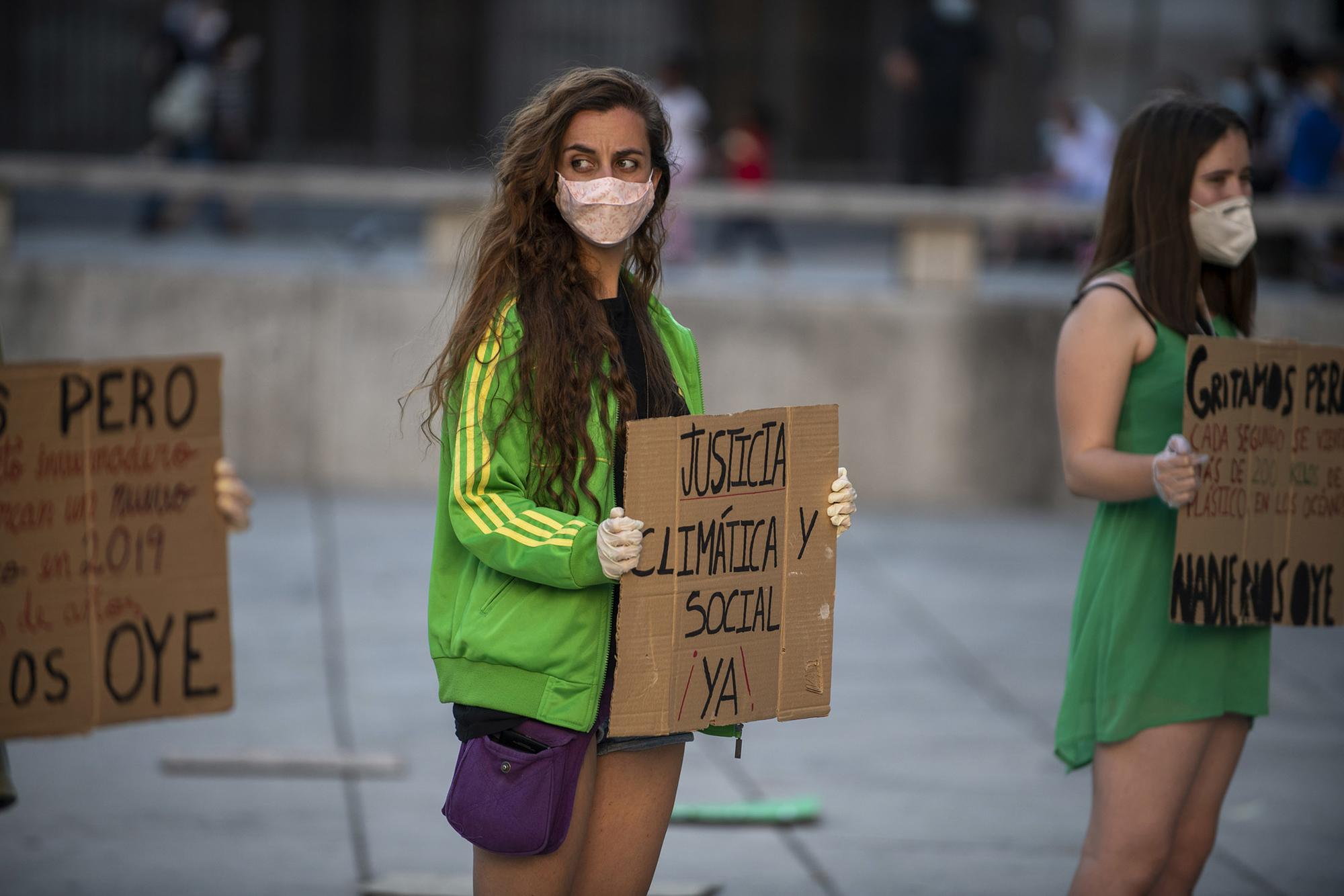 Protesta en el Día Mundial del Medioambiente
