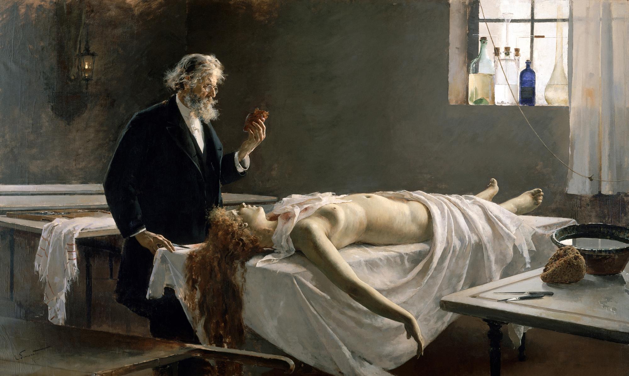 Enrique Simonet, La autopsia