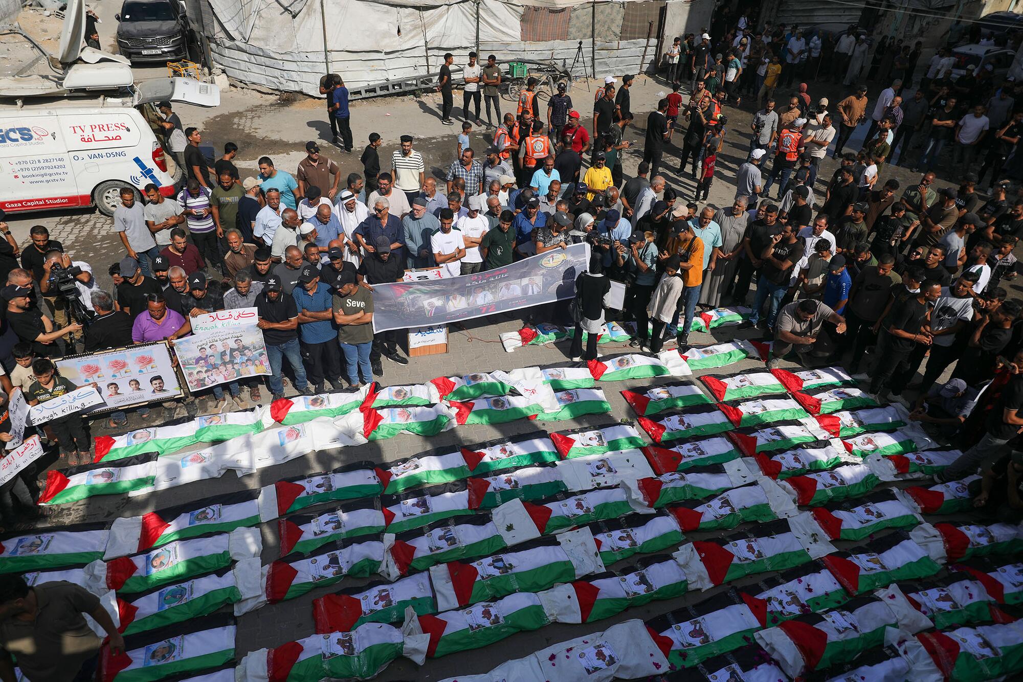 Funeral masivo en Gaza Activestills  06-09-2026