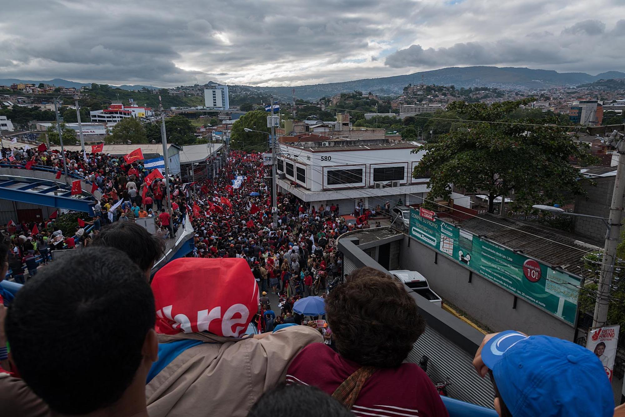 Movilización Honduras anti fraude diciembre 2017 (II)