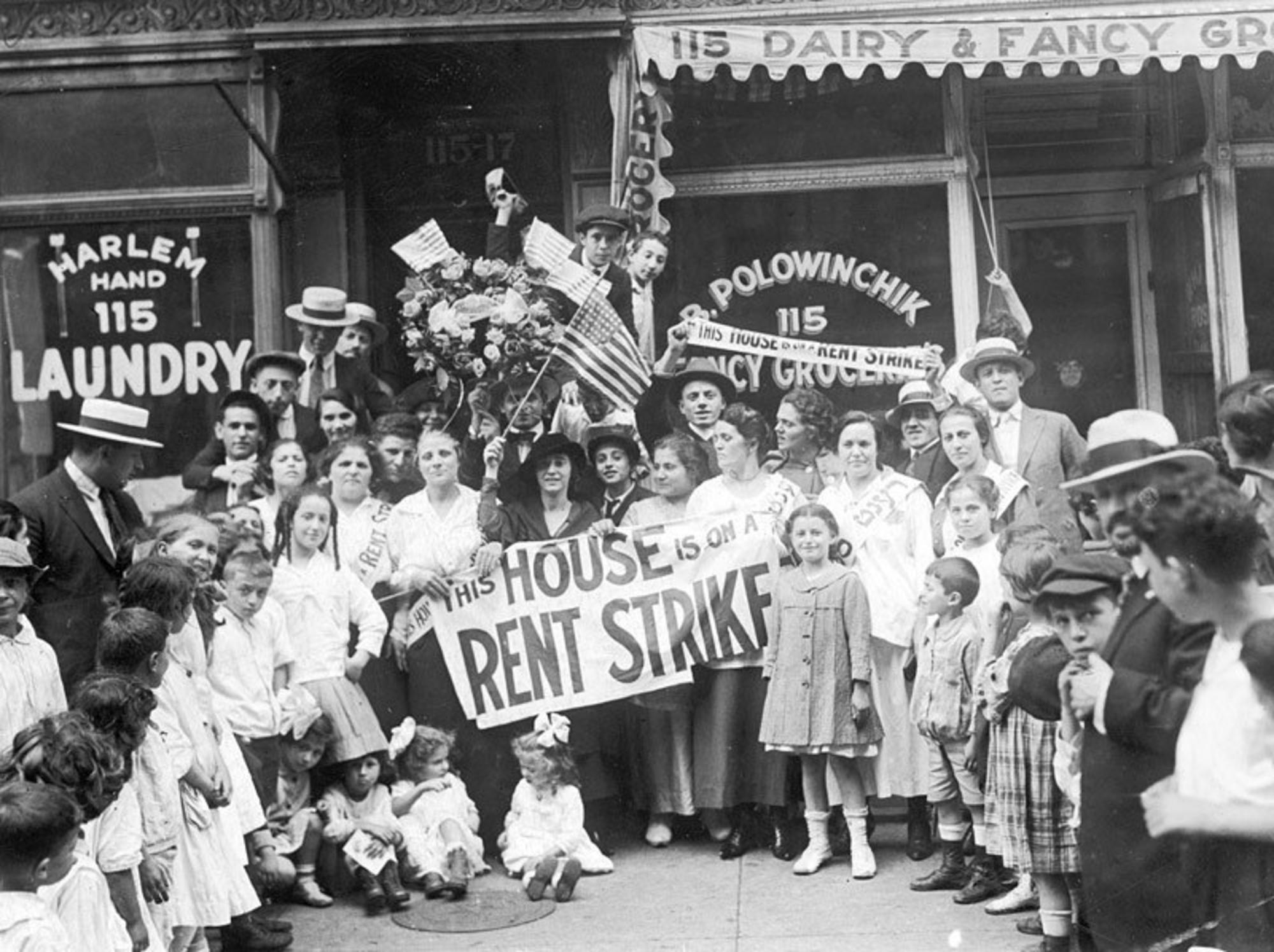 Rent Strike, New York Times, 1919