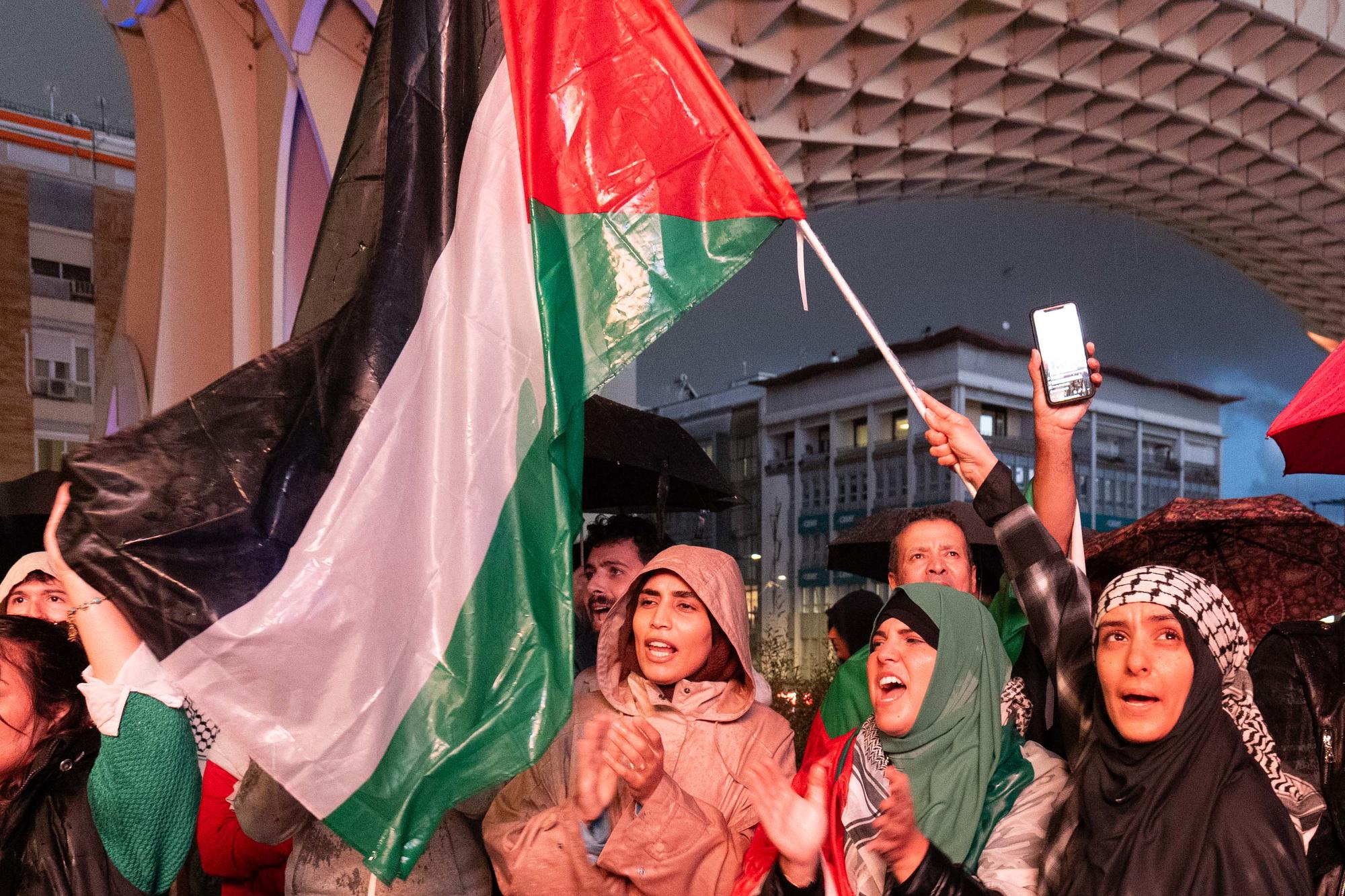 manifestacion palestina sevilla - 2