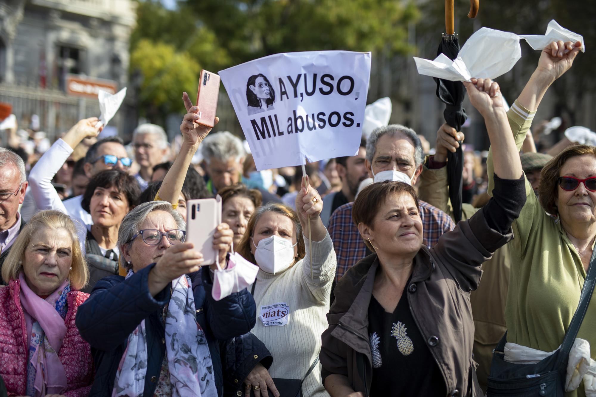 Manifestación por la Sanidad Pública en Madrid - 2