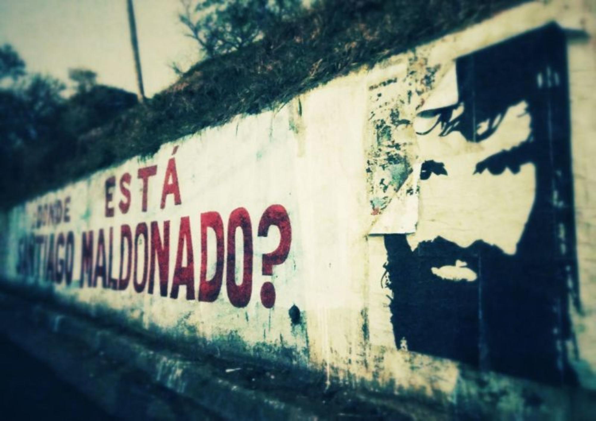 ¿Dónde está Santiago Maldonado?