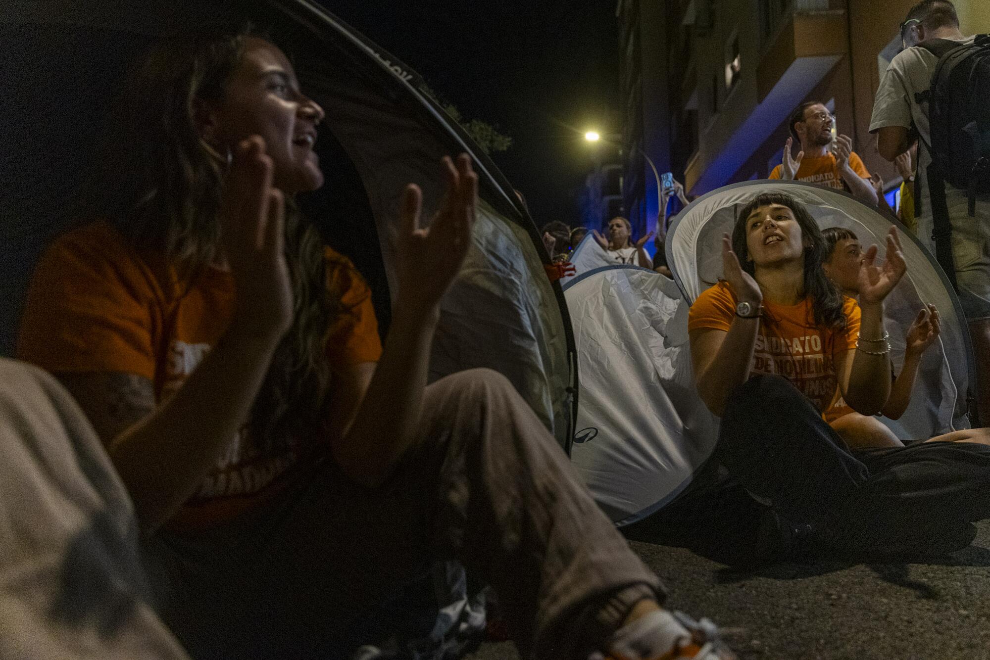 Acampada desahucio Marii Carmen 22-09-26 - 19