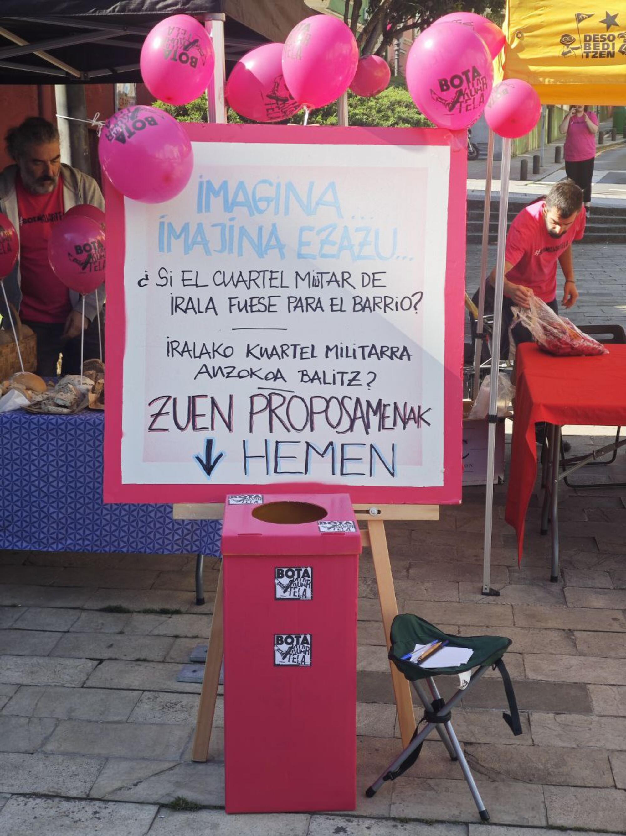 Consulta a la ciudadanía sobre el uso de las instalaciones militares en Juan de Garay