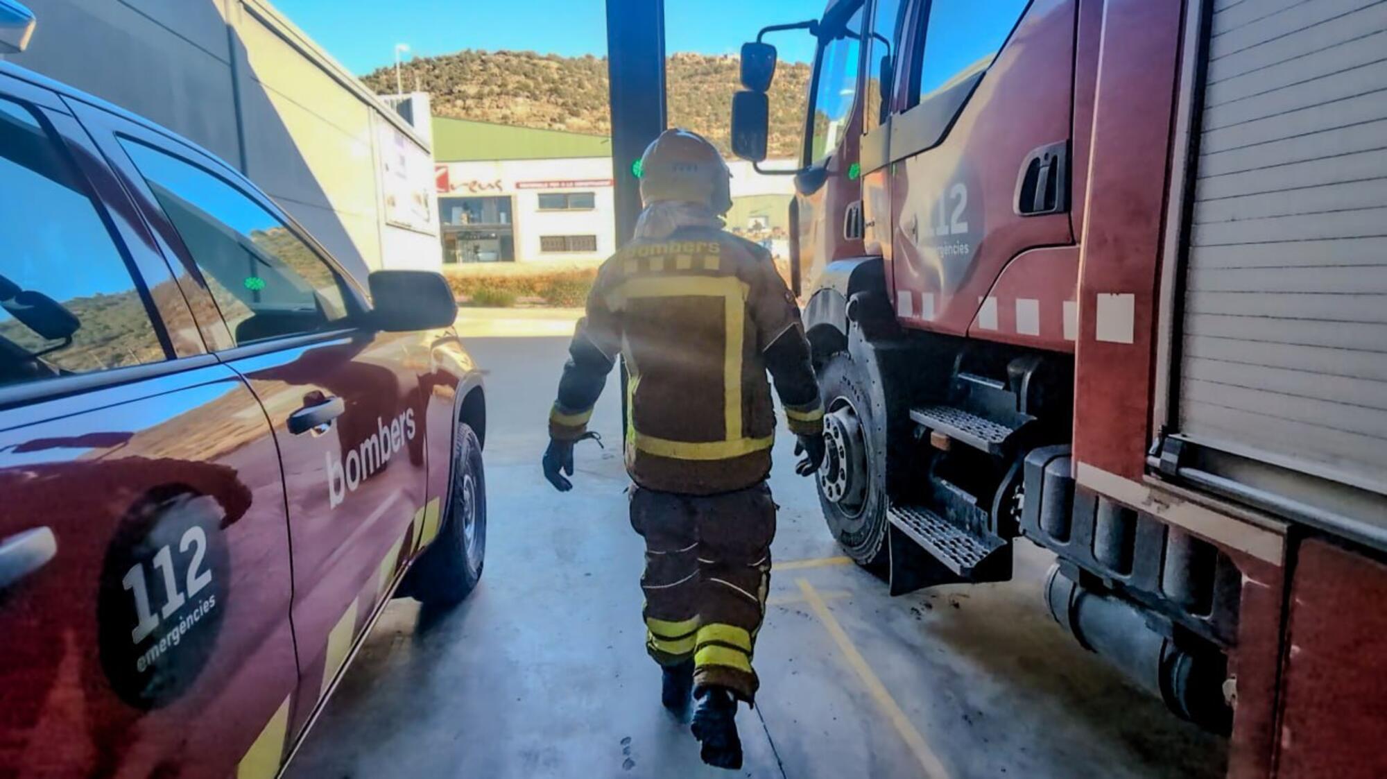 bombers voluntaris bomberos cataluña