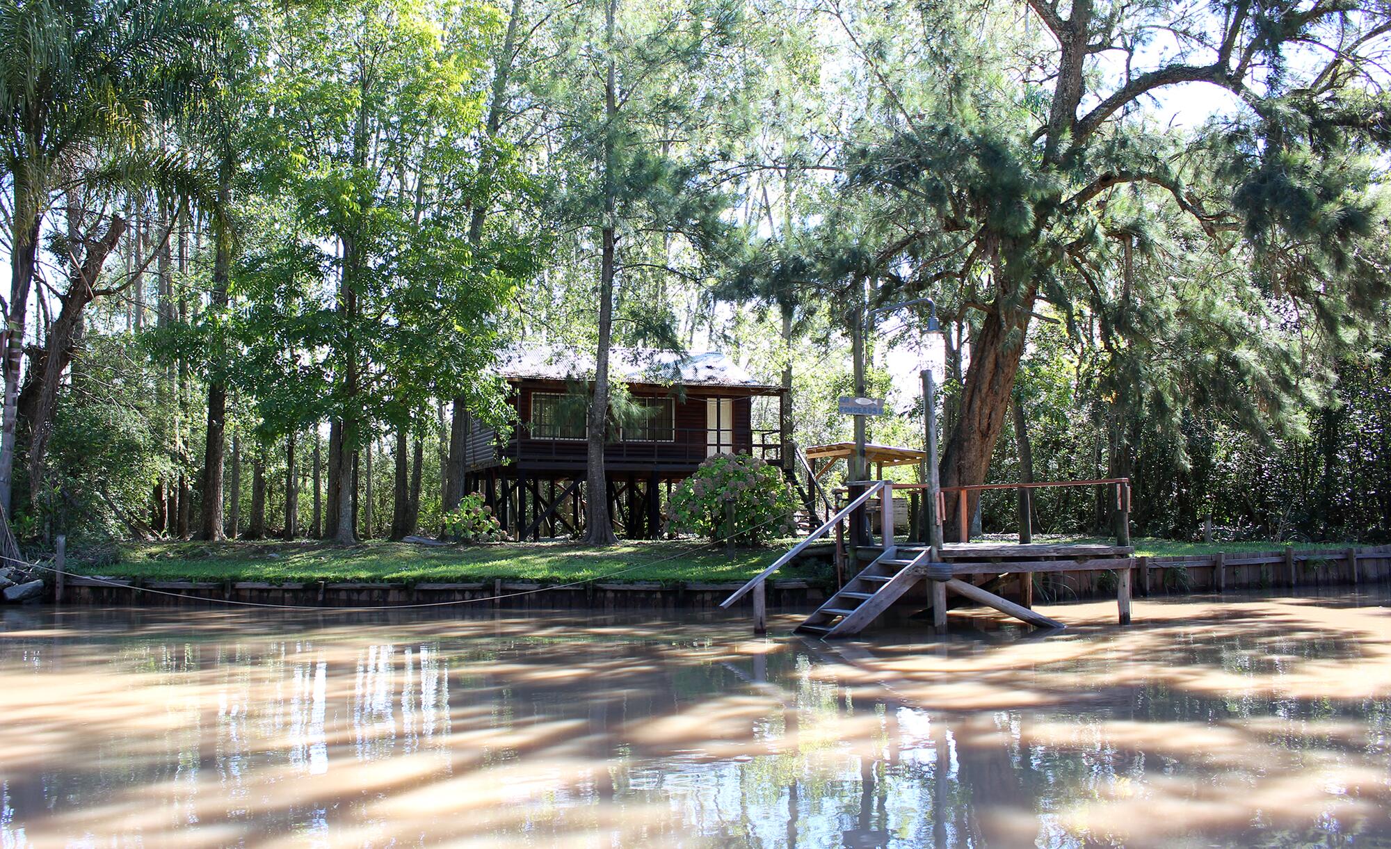 Vivienda en el Delta del Paraná, en la provincia de Buenos Aires (Argentina).