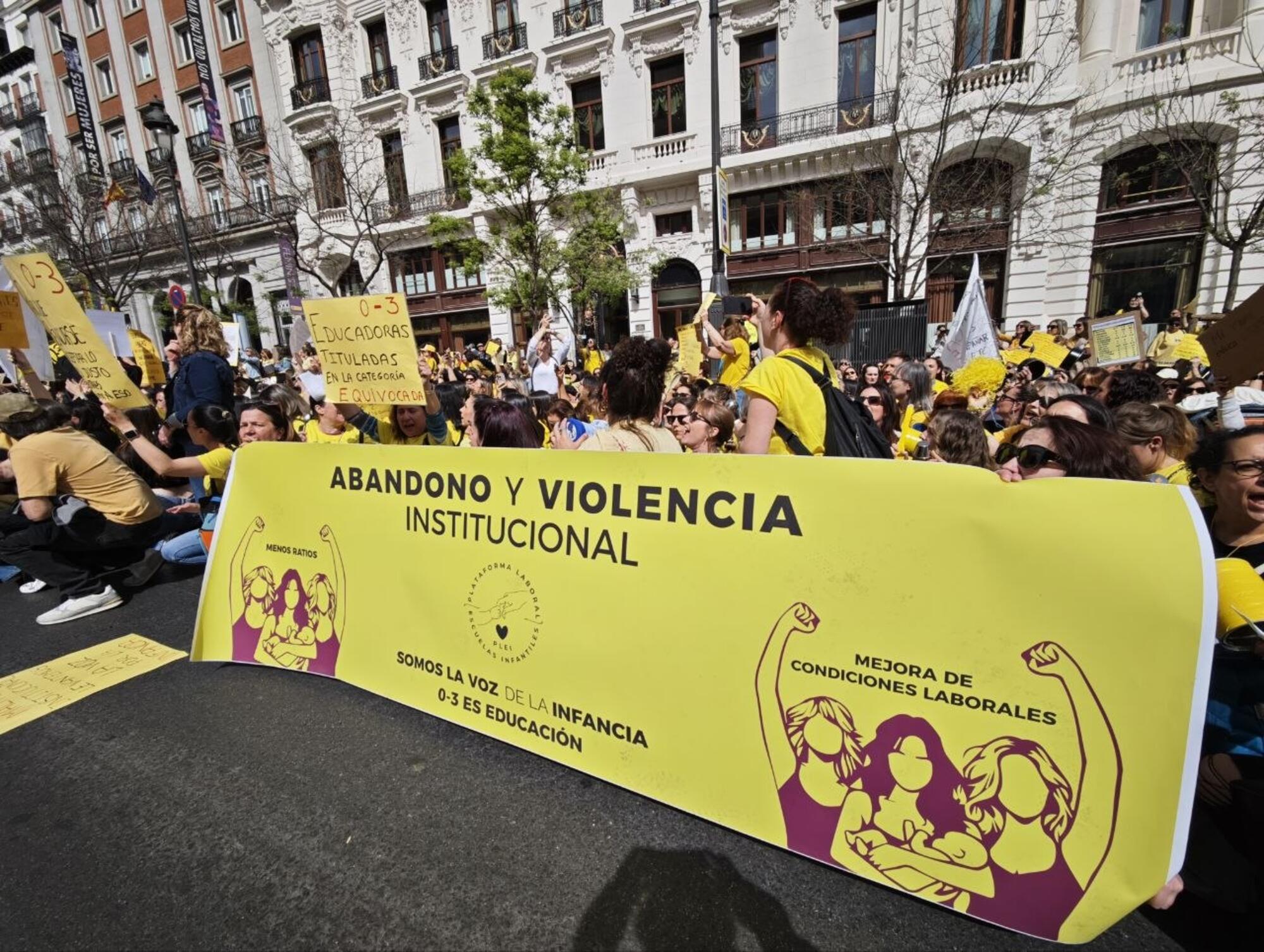 Huelga escuelas infantiles - 1