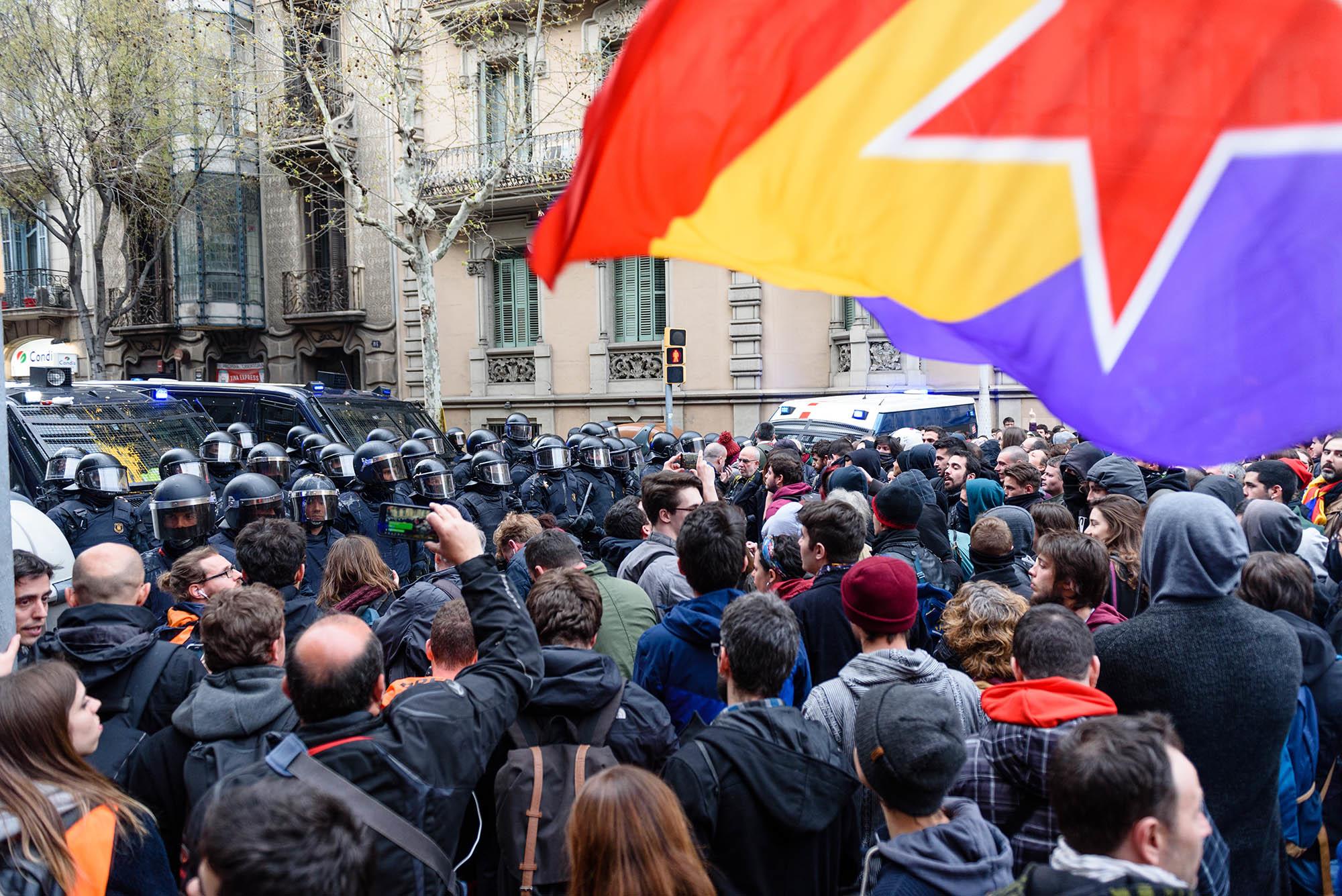 Tensión detención Puigdemont 2