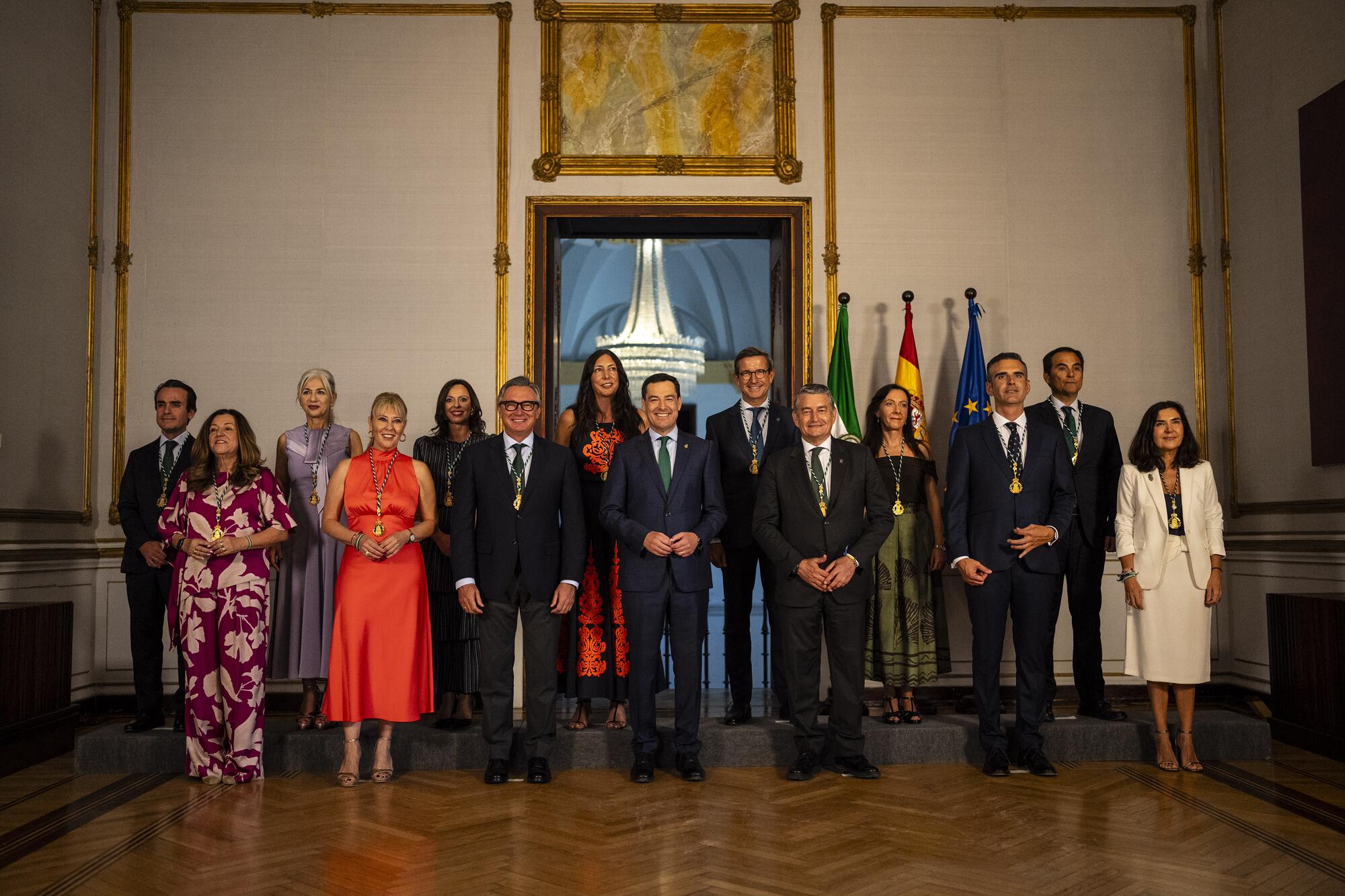Consejeros Andalucía foto de familia