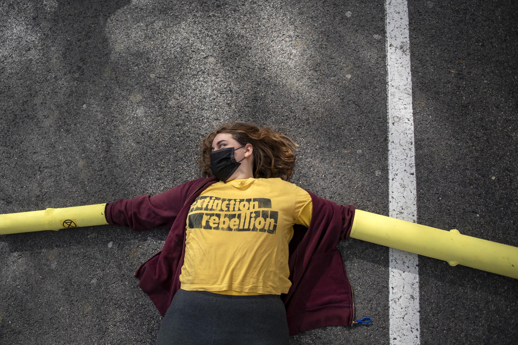 Asamblea por el clima, la protesta en imagenes - 16