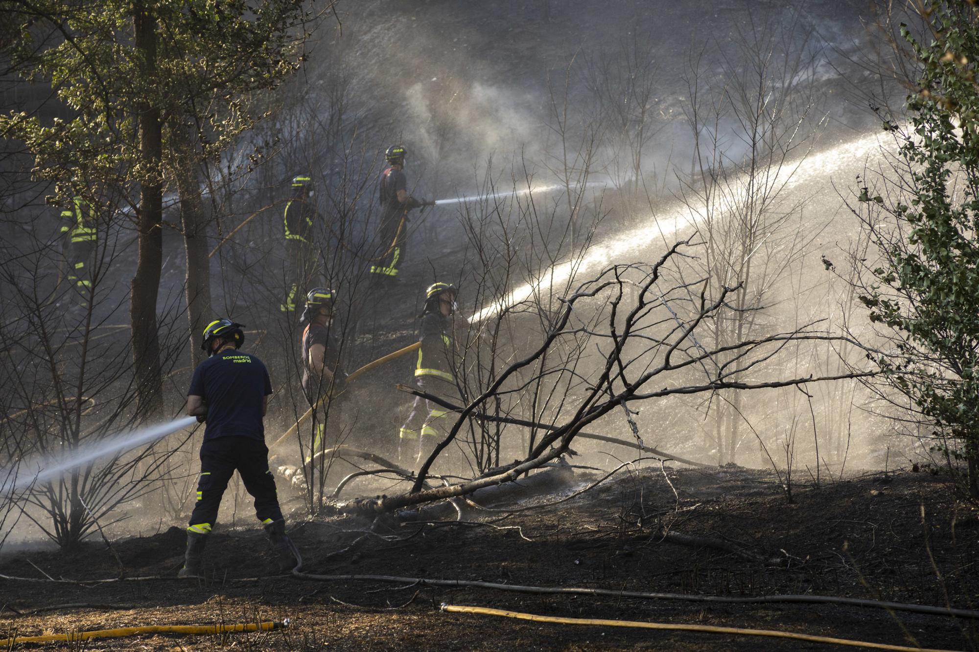 Segundo incendio en la Dehesa de la Villa de Madrid 5
