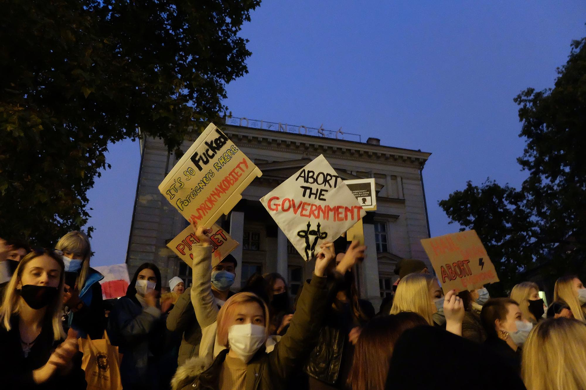 Manifestacion aborto Poznan - 3