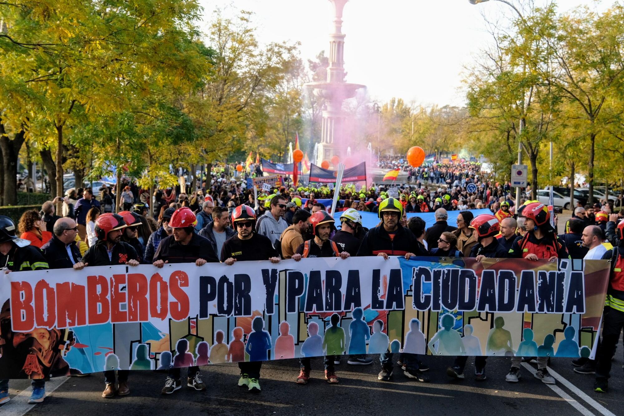 Manifestación Bomberos 30N - 10