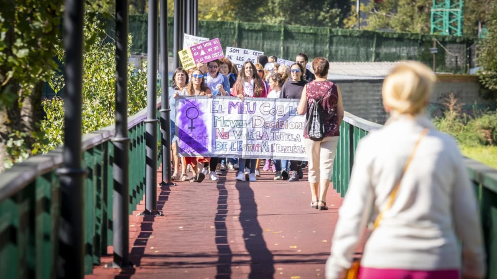 Avortarem Aborto Andorra Marcha