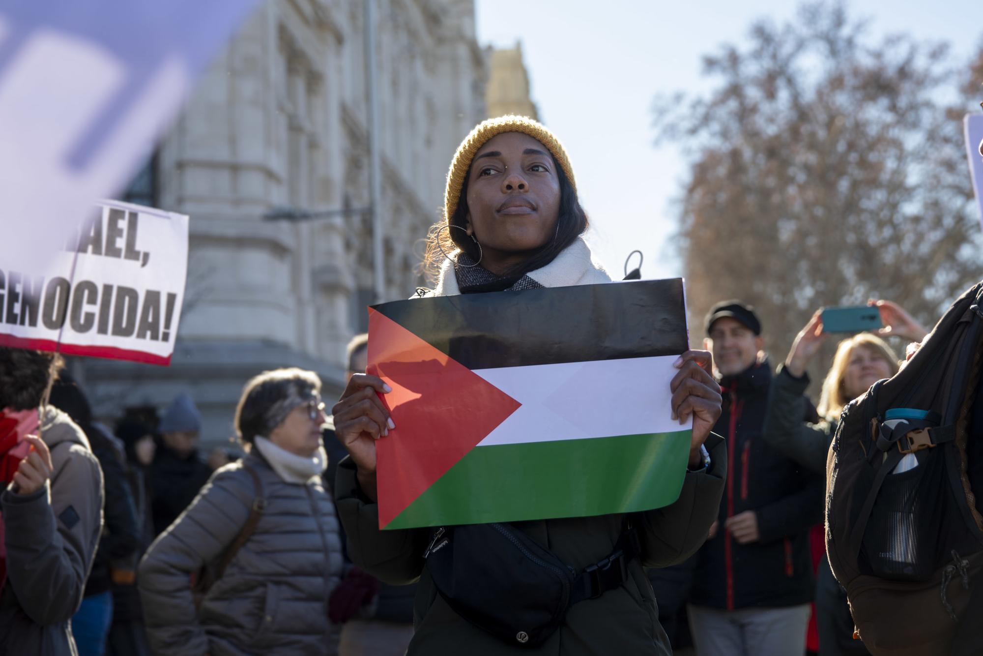 Más de 50.000 personas en Madrid contra el genocidio en Gaza y en apoyo al pueblo palestino - 19