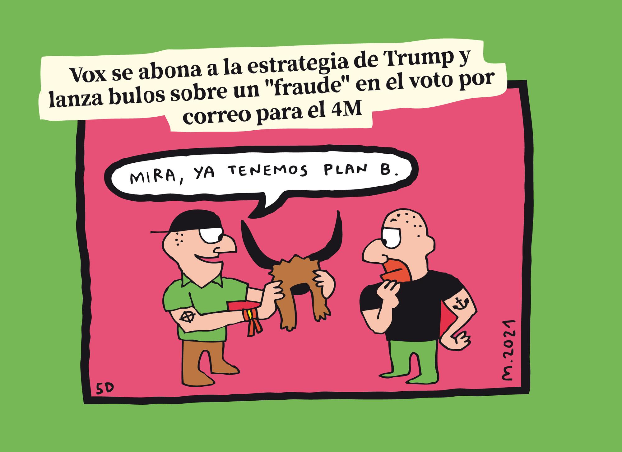 Diario de campaña de Mauro Entrialgo: el bulo de Vox sobre el voto por correo