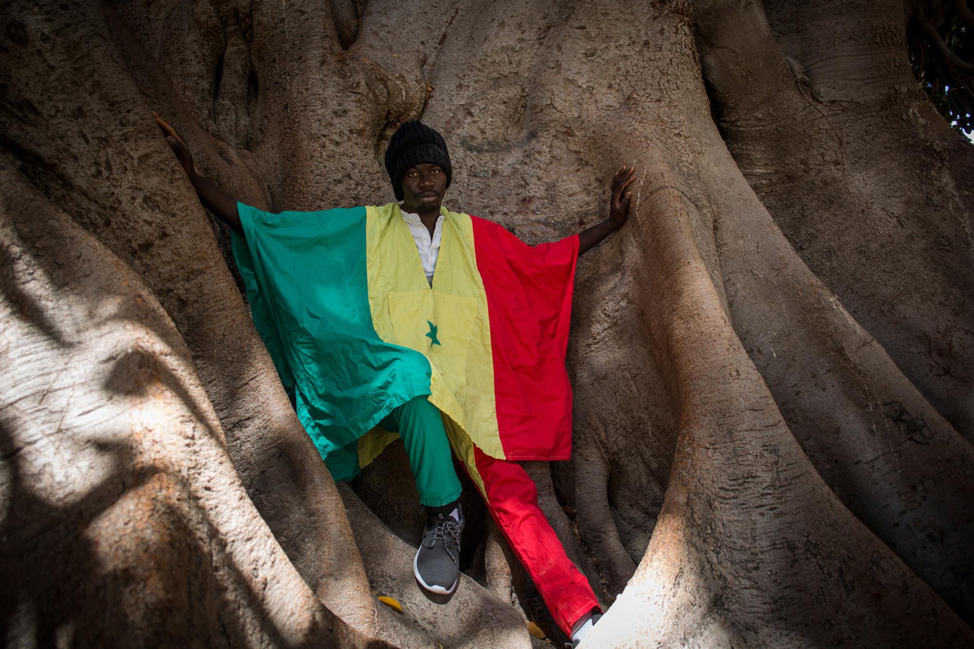 Thiambou Laye, youtuber senegalés que reside en Valencia