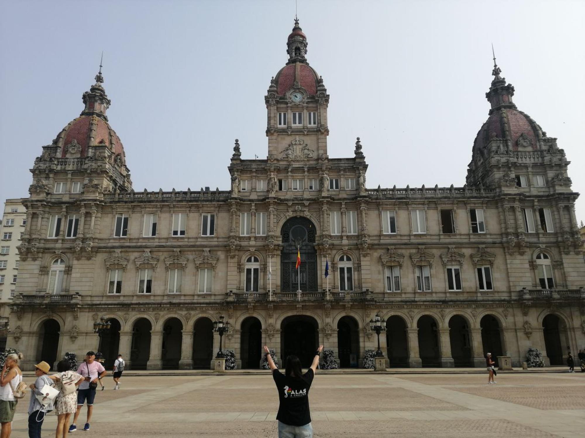 Concello Coruña sen bandeira