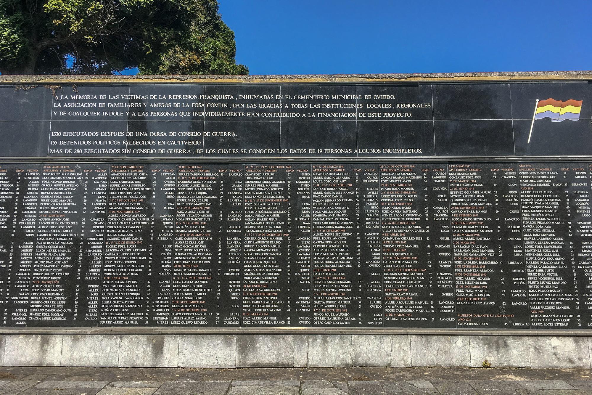 Fosa comun memoria