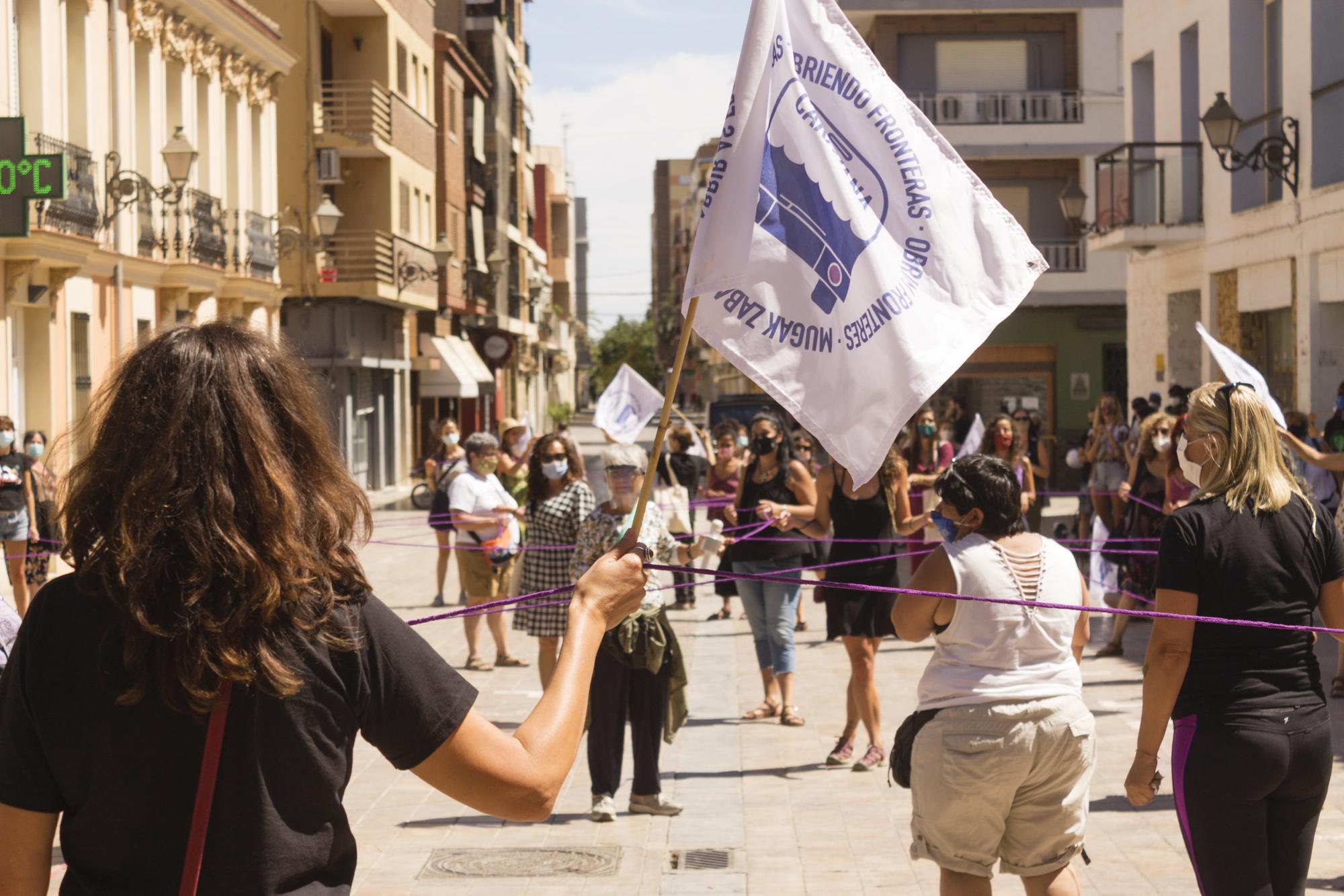 performance feminista benimaclet valencia