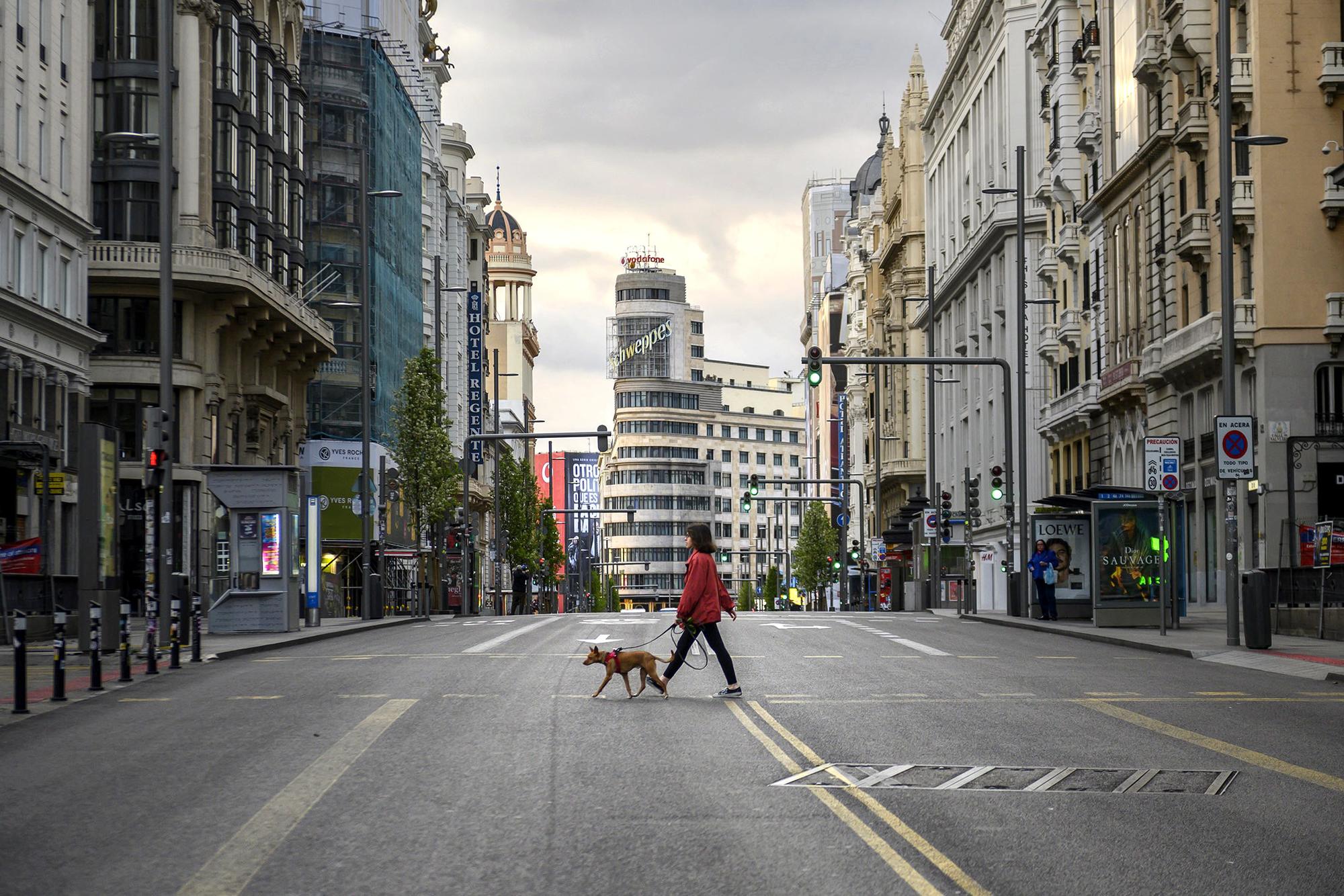 Gran Vía coronavirus