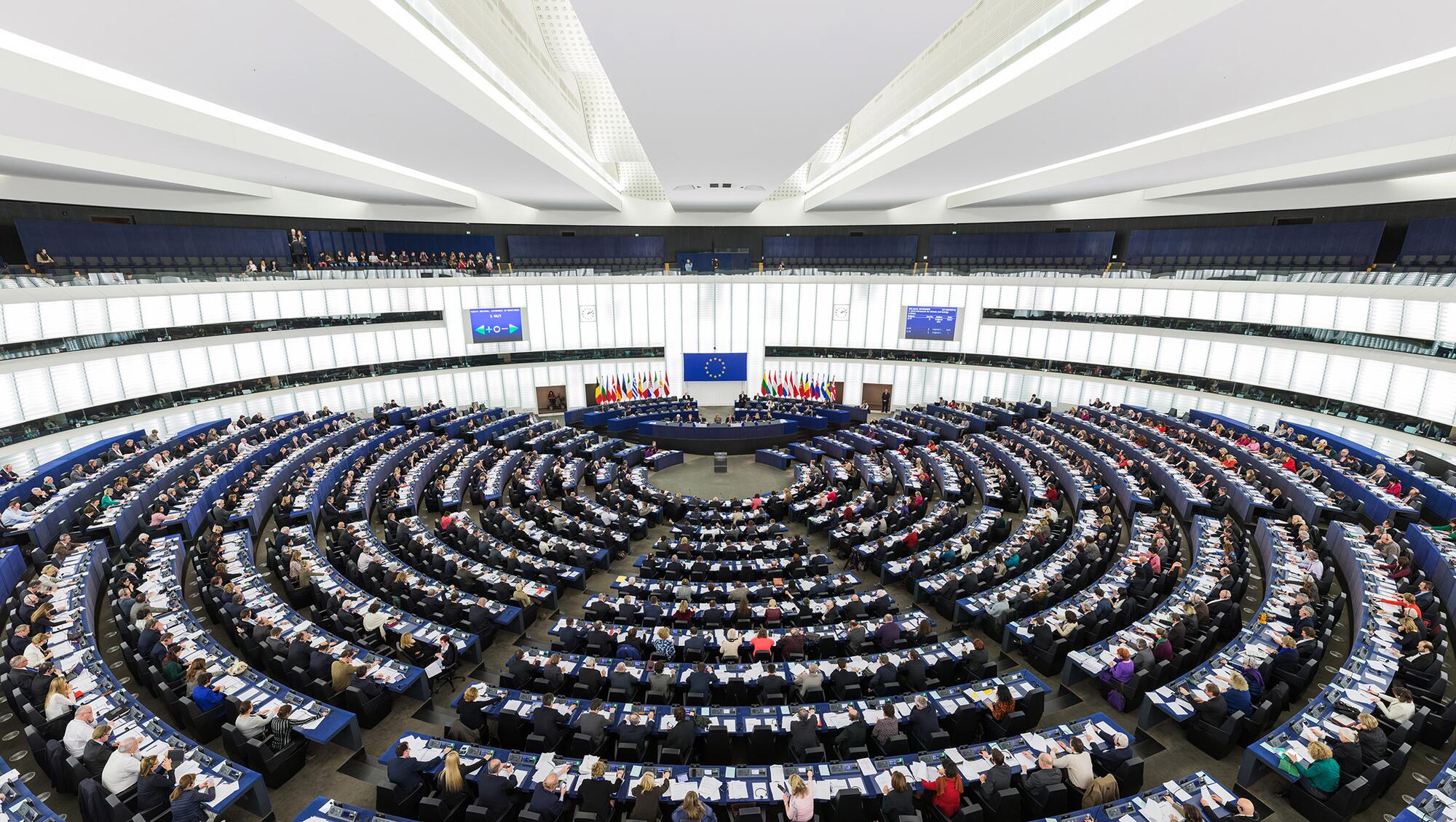 Hemiciclo Parlamento Europeo
