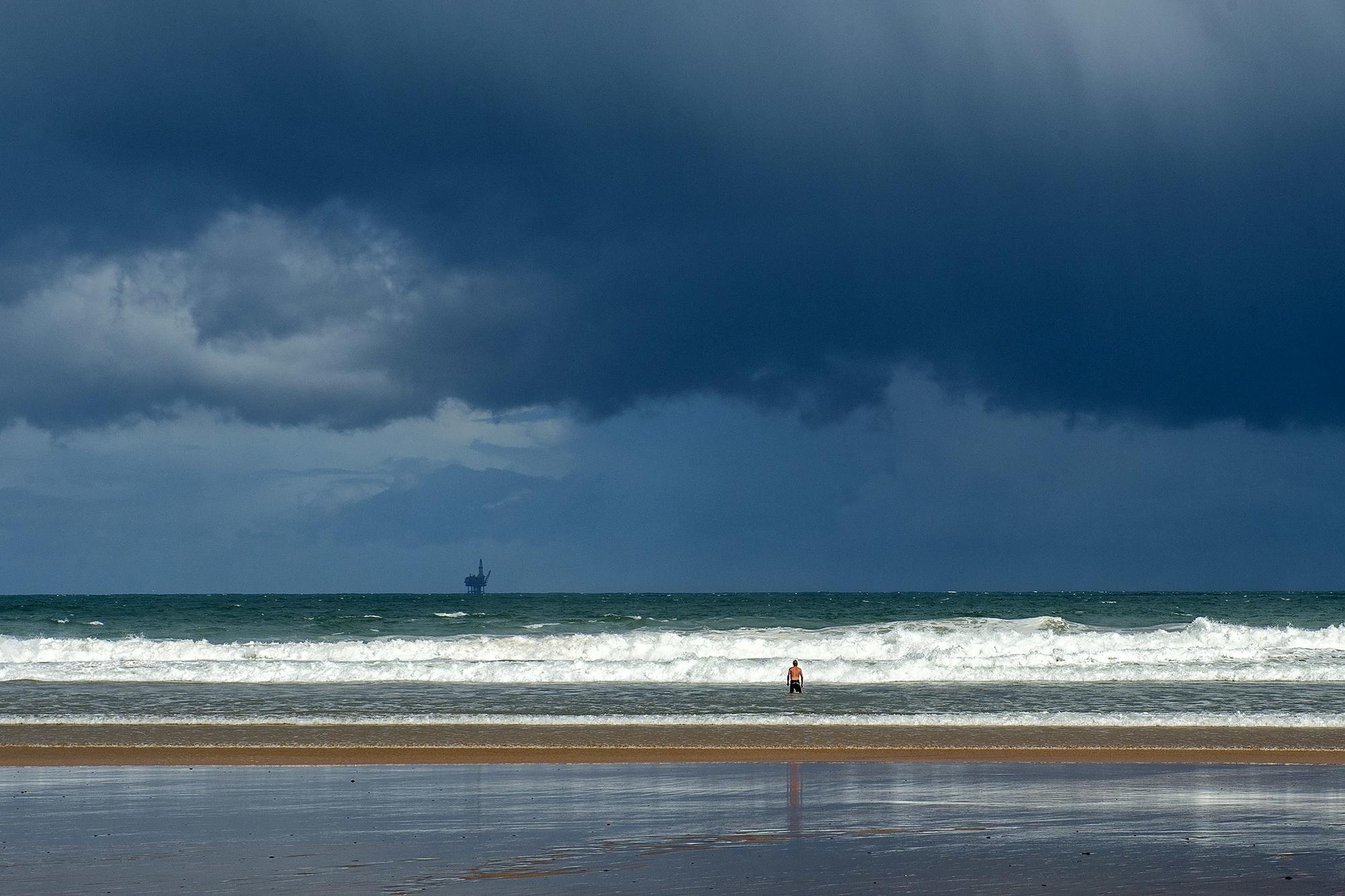 Playa de Laga en Urdaibai