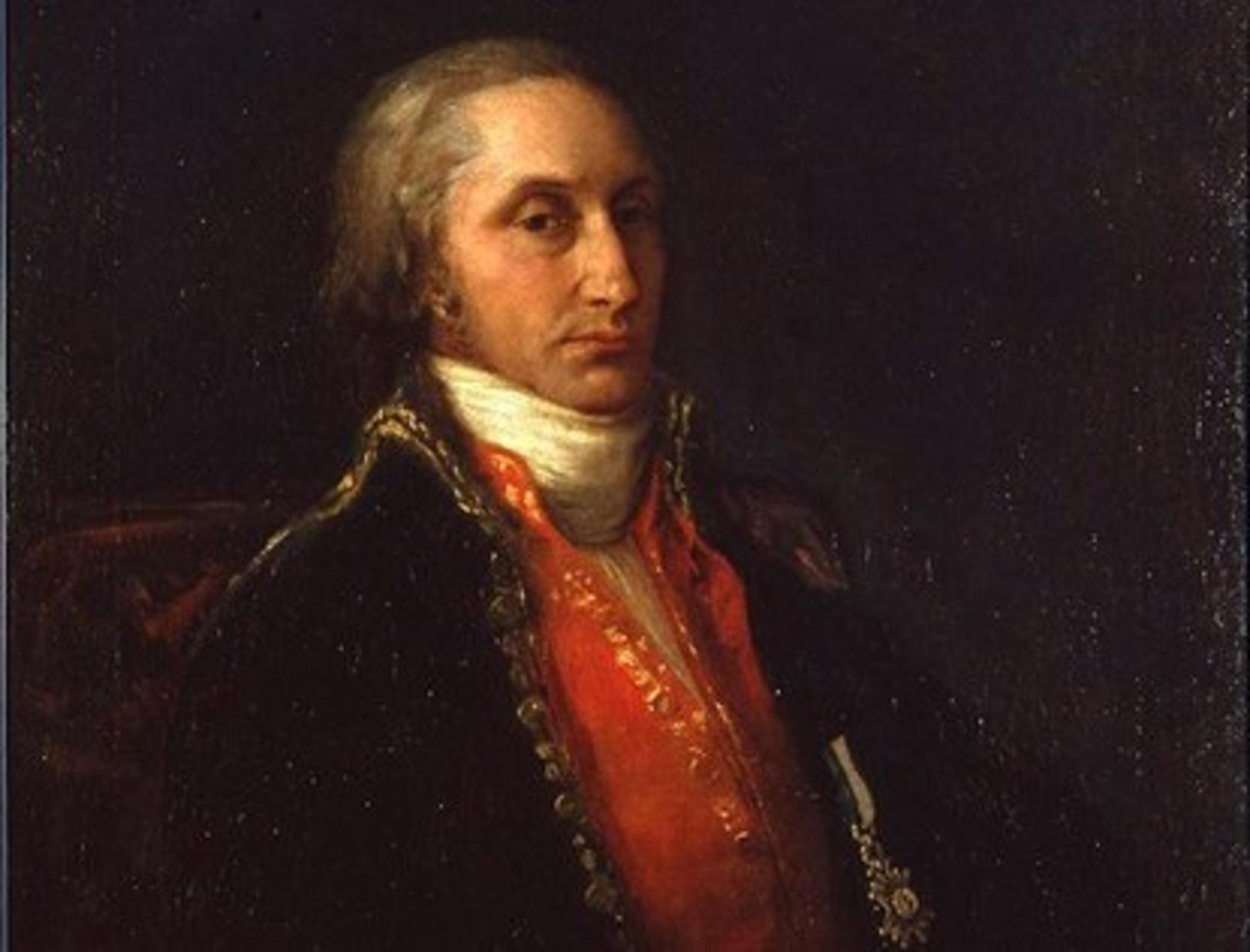 Retrato de Antonio Raimundo Ibañez, Marqués de Sargadelos (Francisco de Goya). Extraido da página web da Fundación Goya