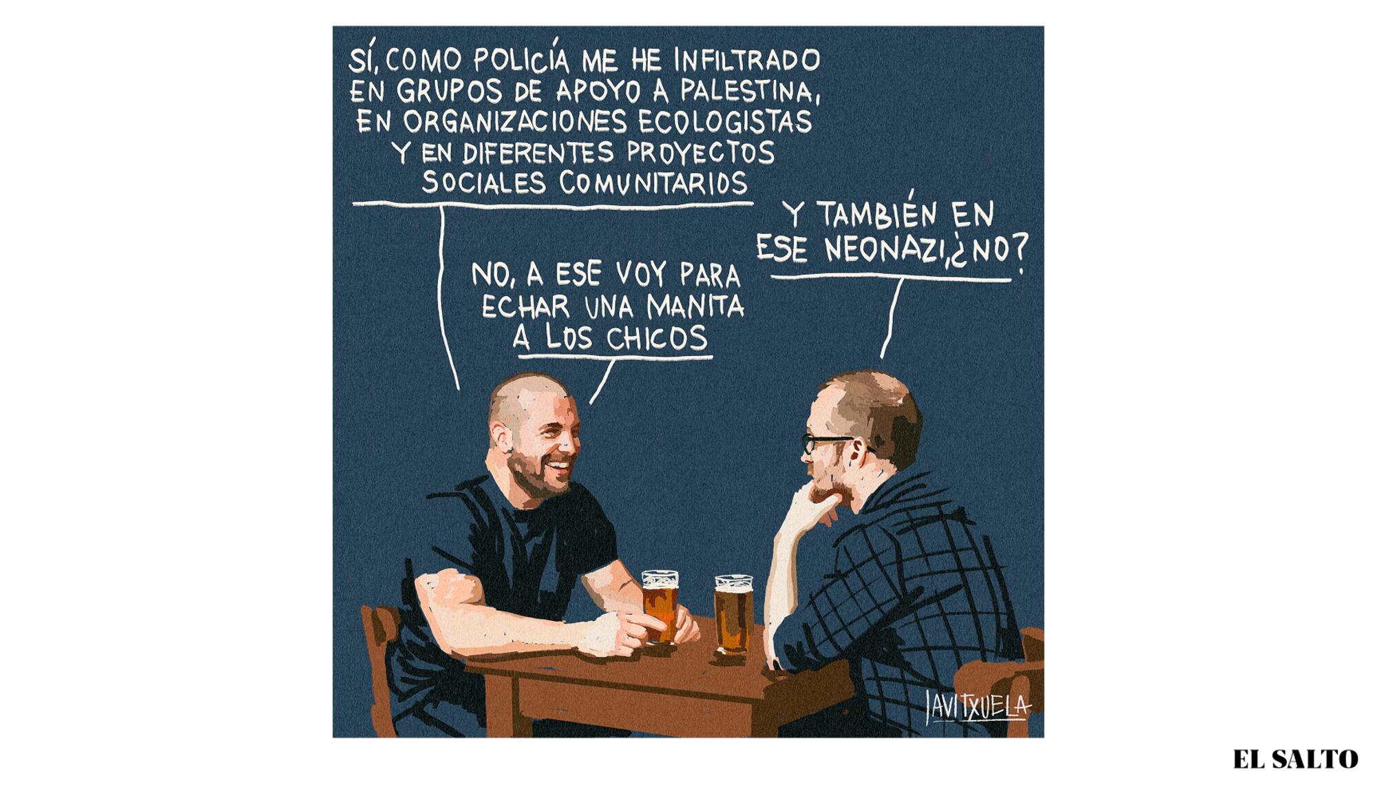 El infiltrado, por javitxuela