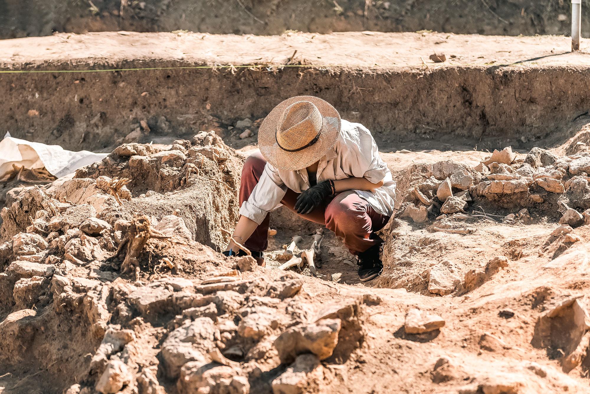 arqueología bajo el sol