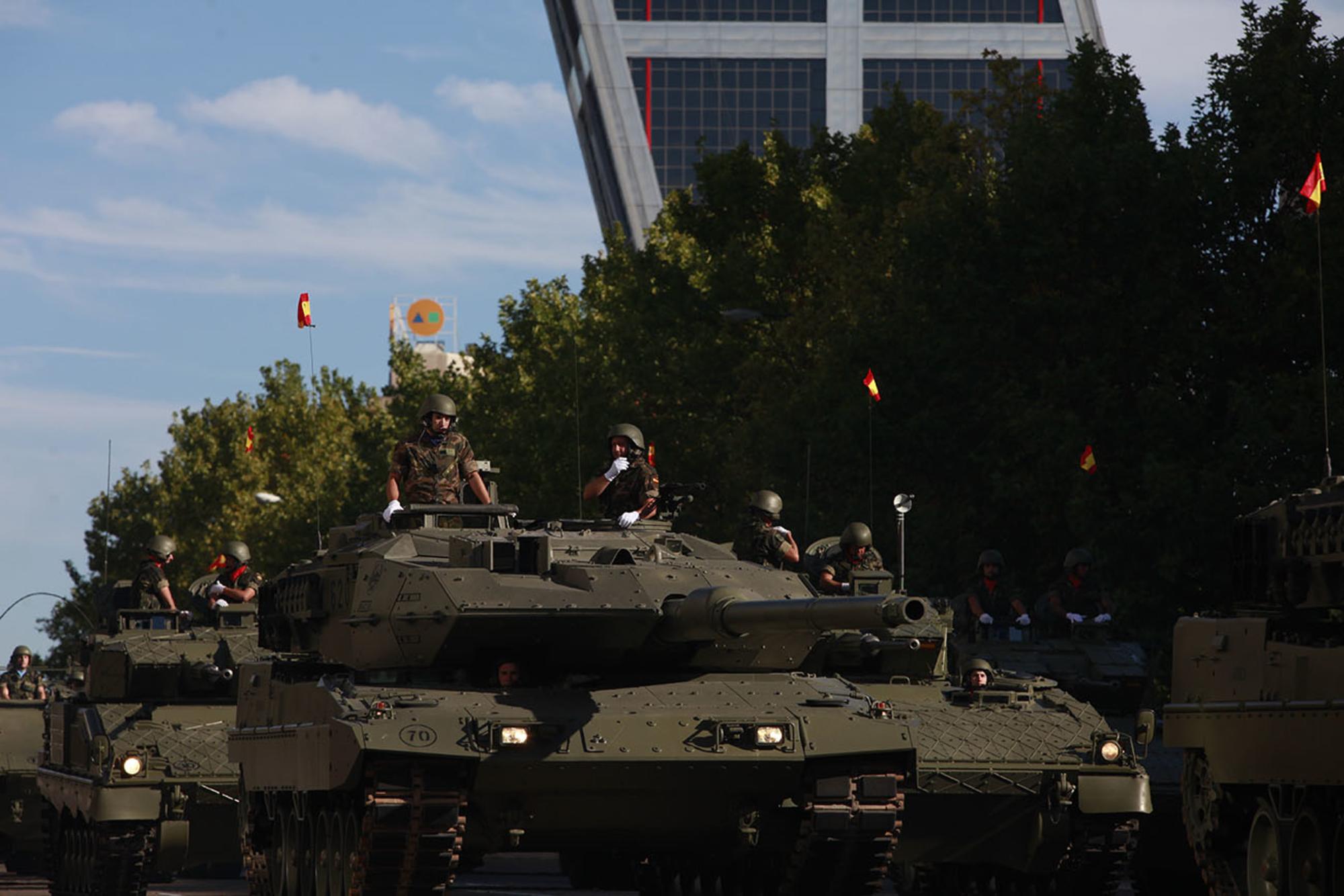 Doce de octubre tanques